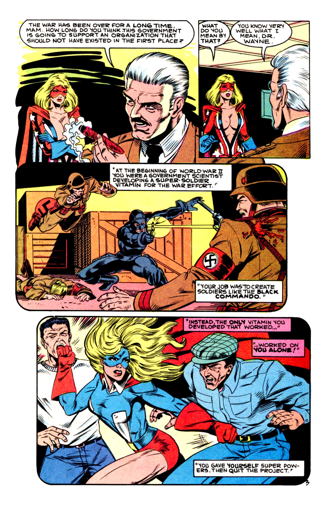 Read online Untold Origin of FemForce comic -  Issue # Full - 5