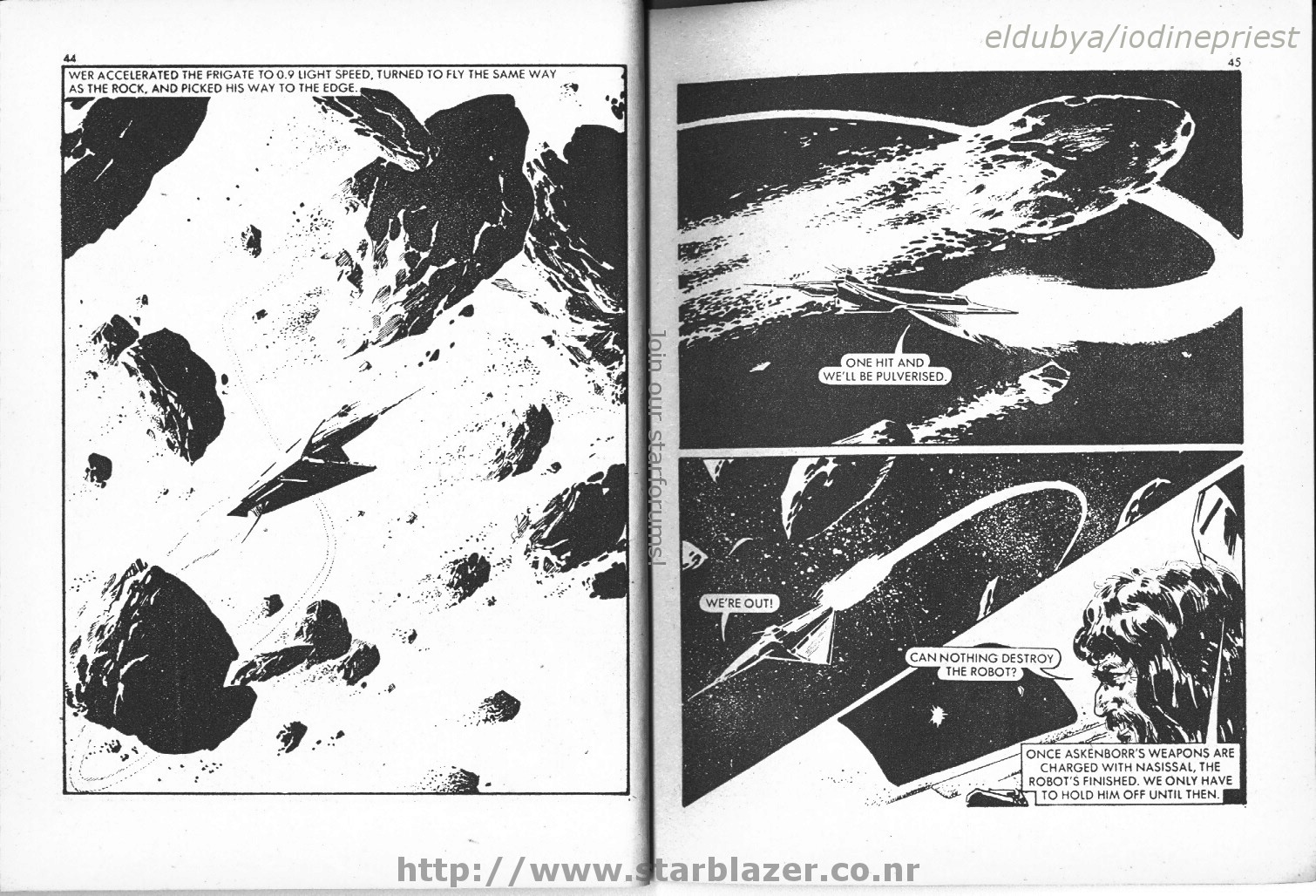 Read online Starblazer comic -  Issue #36 - 24