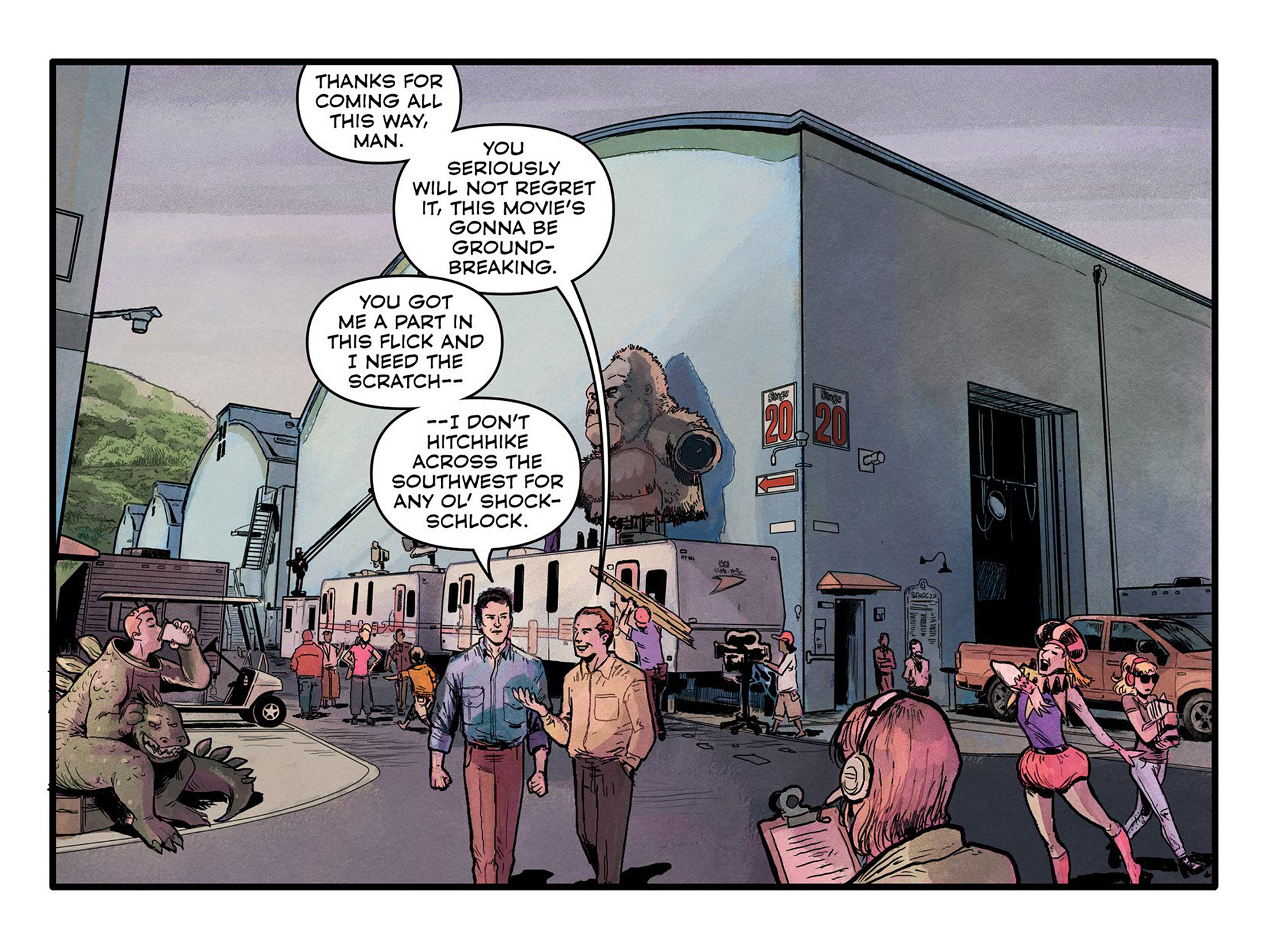 Read online Evil Dead 2: Revenge of Jack the Ripper comic -  Issue #1 - 3