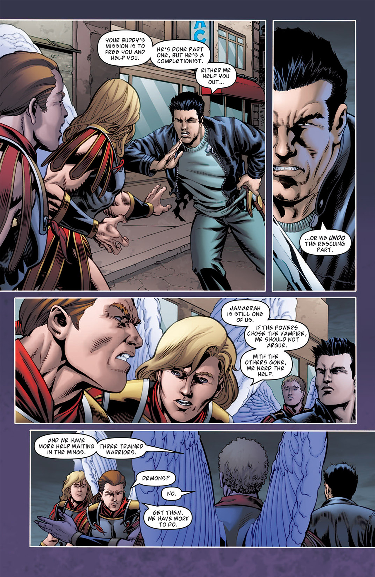 Read online Angel comic -  Issue #22 - 7