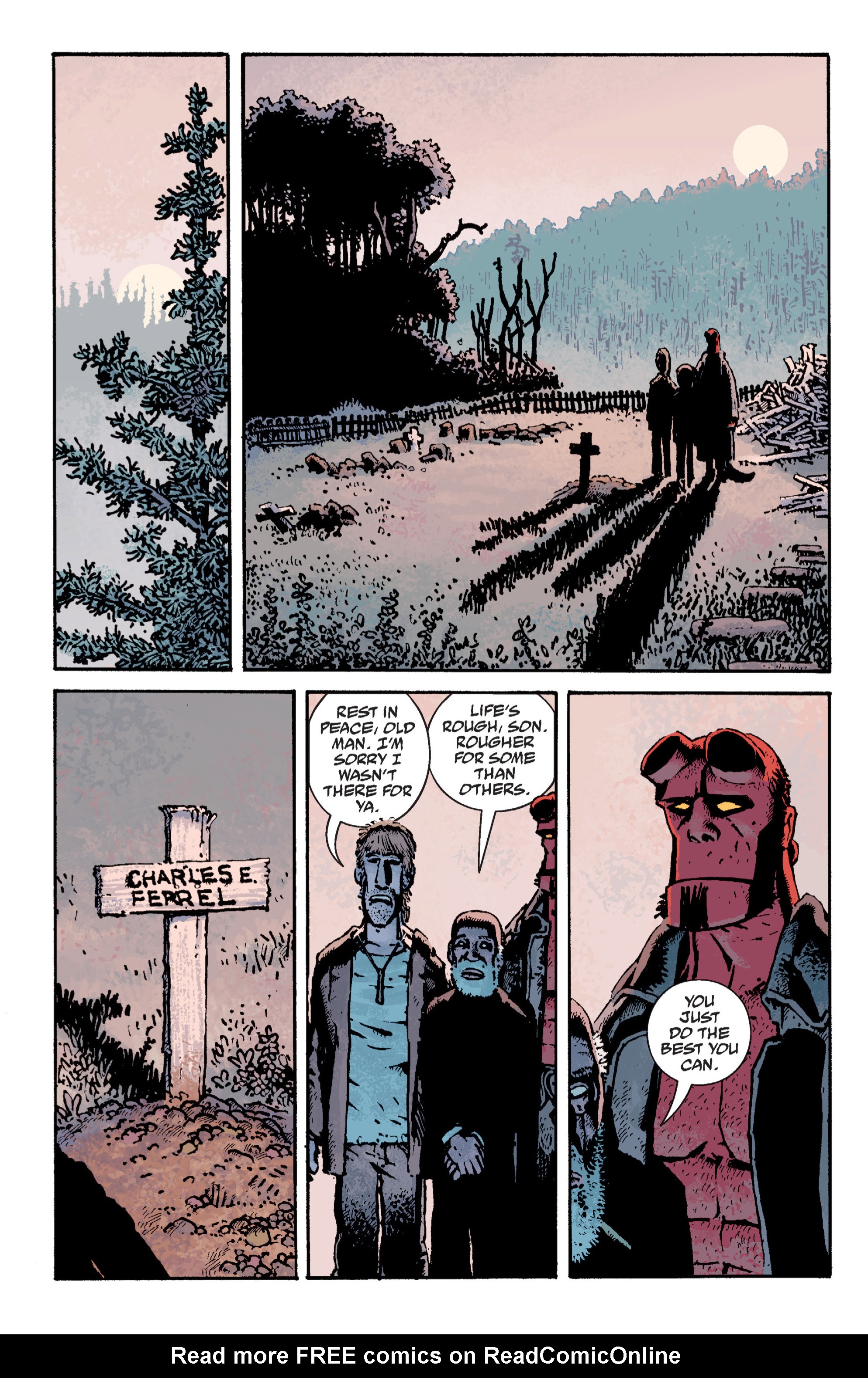 Read online Hellboy comic -  Issue #10 - 76