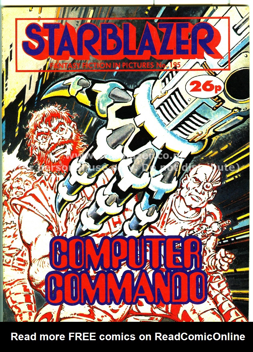Read online Starblazer comic -  Issue #195 - 2