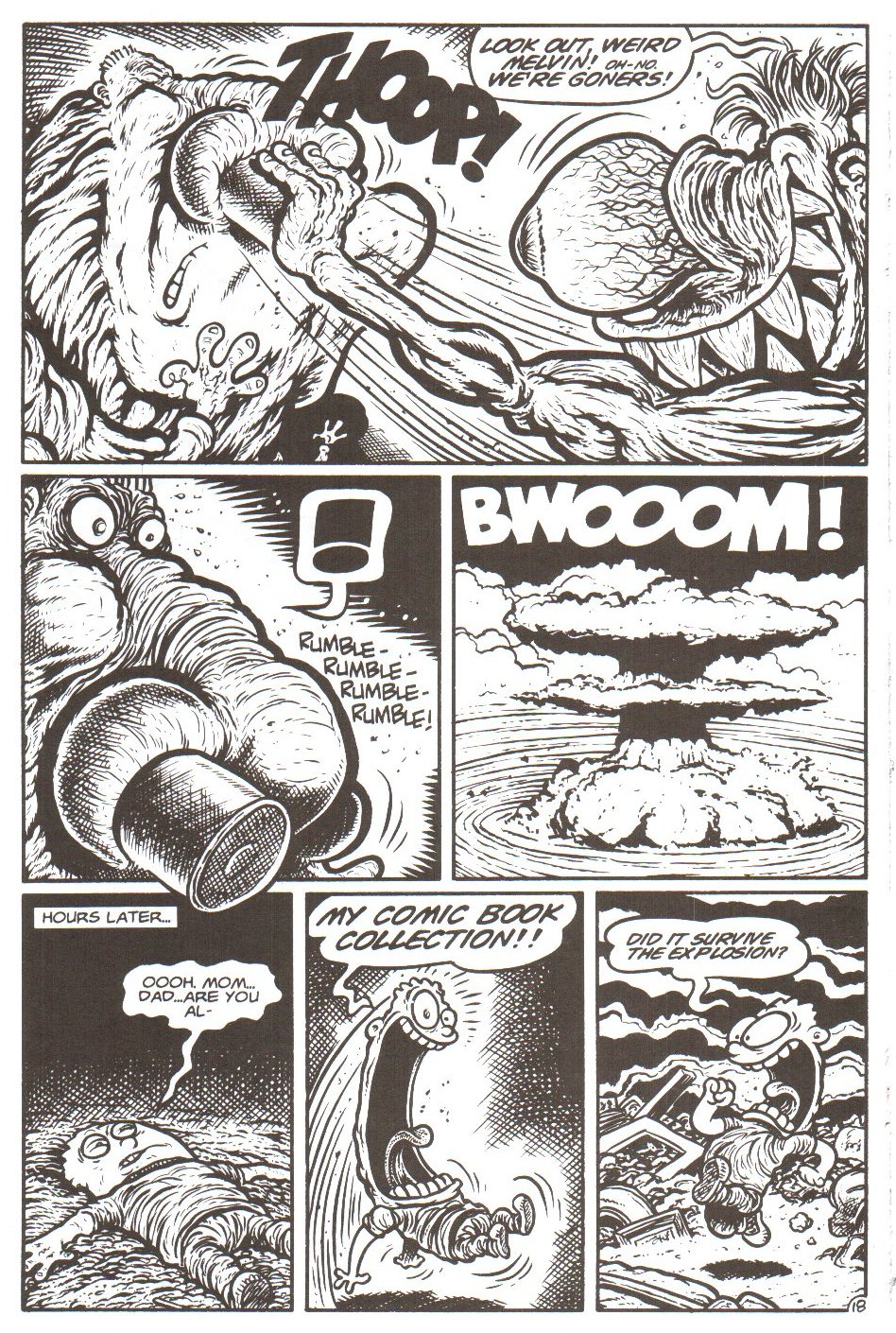 Read online Weird Melvin comic -  Issue #1 - 20