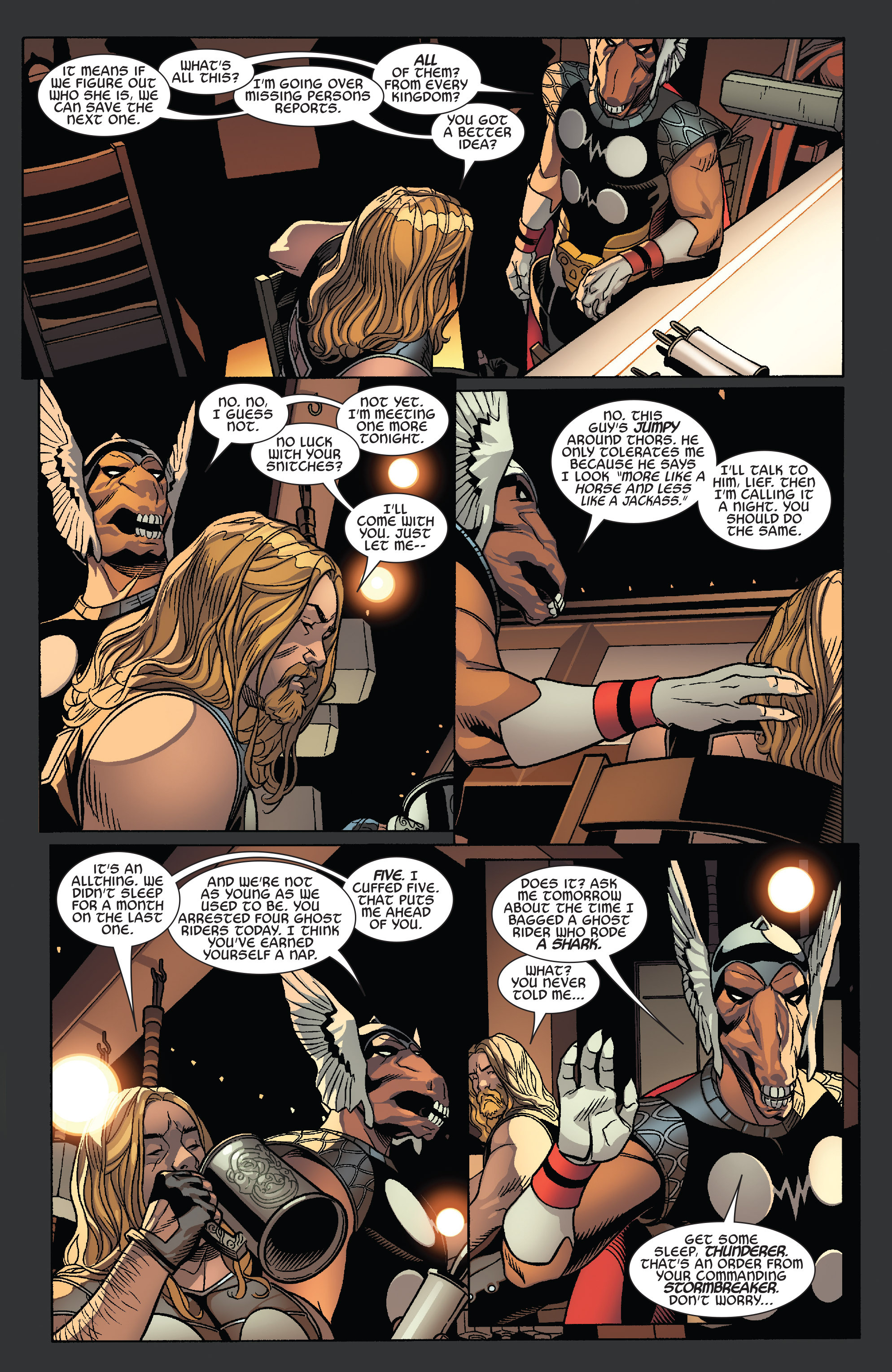 Read online Thors comic -  Issue #1 - 16