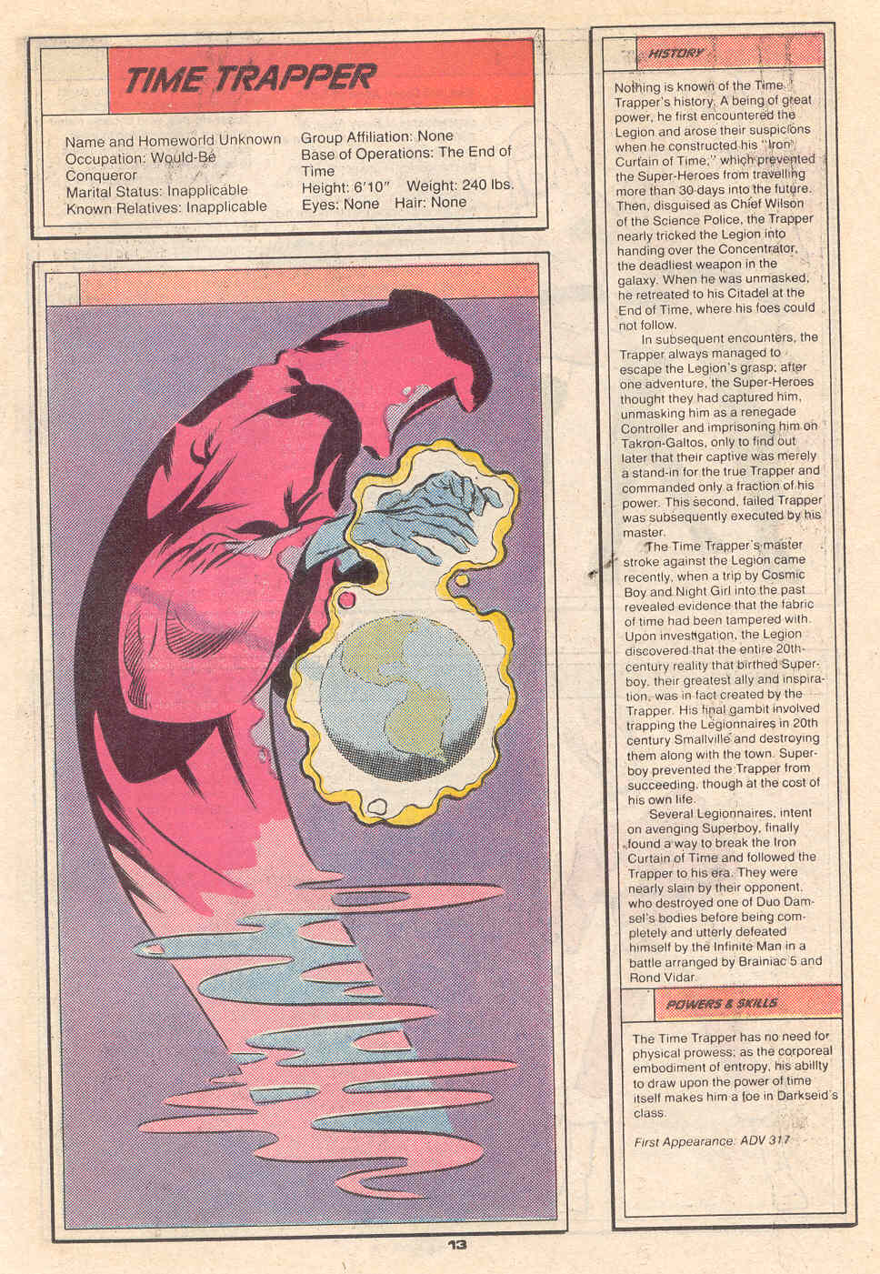 Read online Who's Who in the Legion of Super-Heroes comic -  Issue #7 - 15