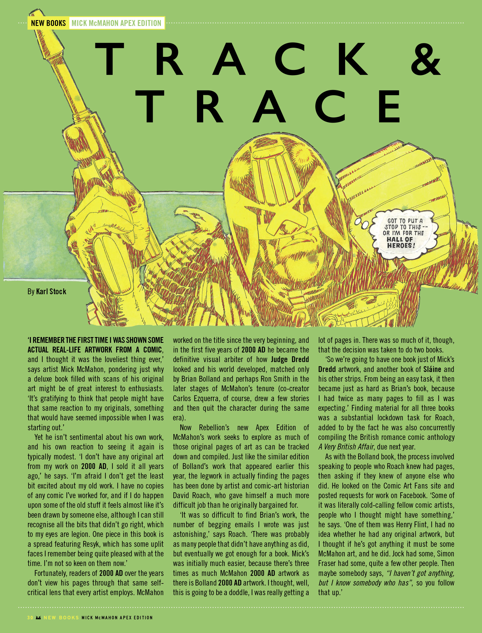 Read online Judge Dredd Megazine (Vol. 5) comic -  Issue #450 - 30