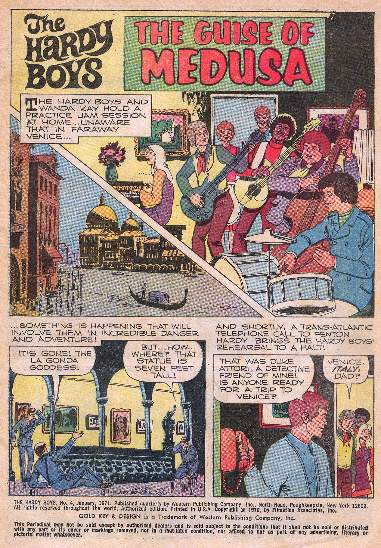 Read online The Hardy Boys (1970) comic -  Issue #4 - 3