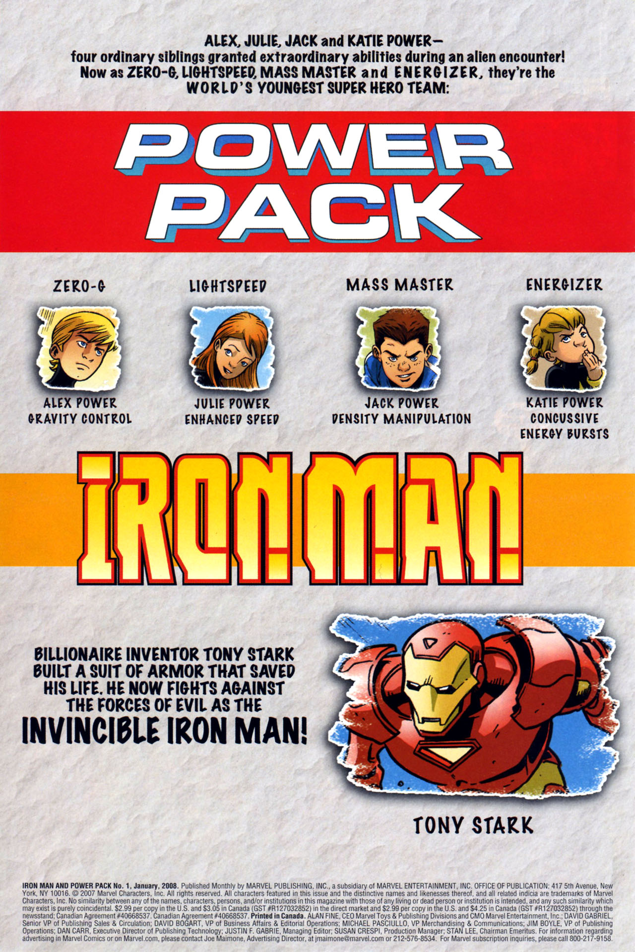 Read online Iron Man and Power Pack comic -  Issue #1 - 5