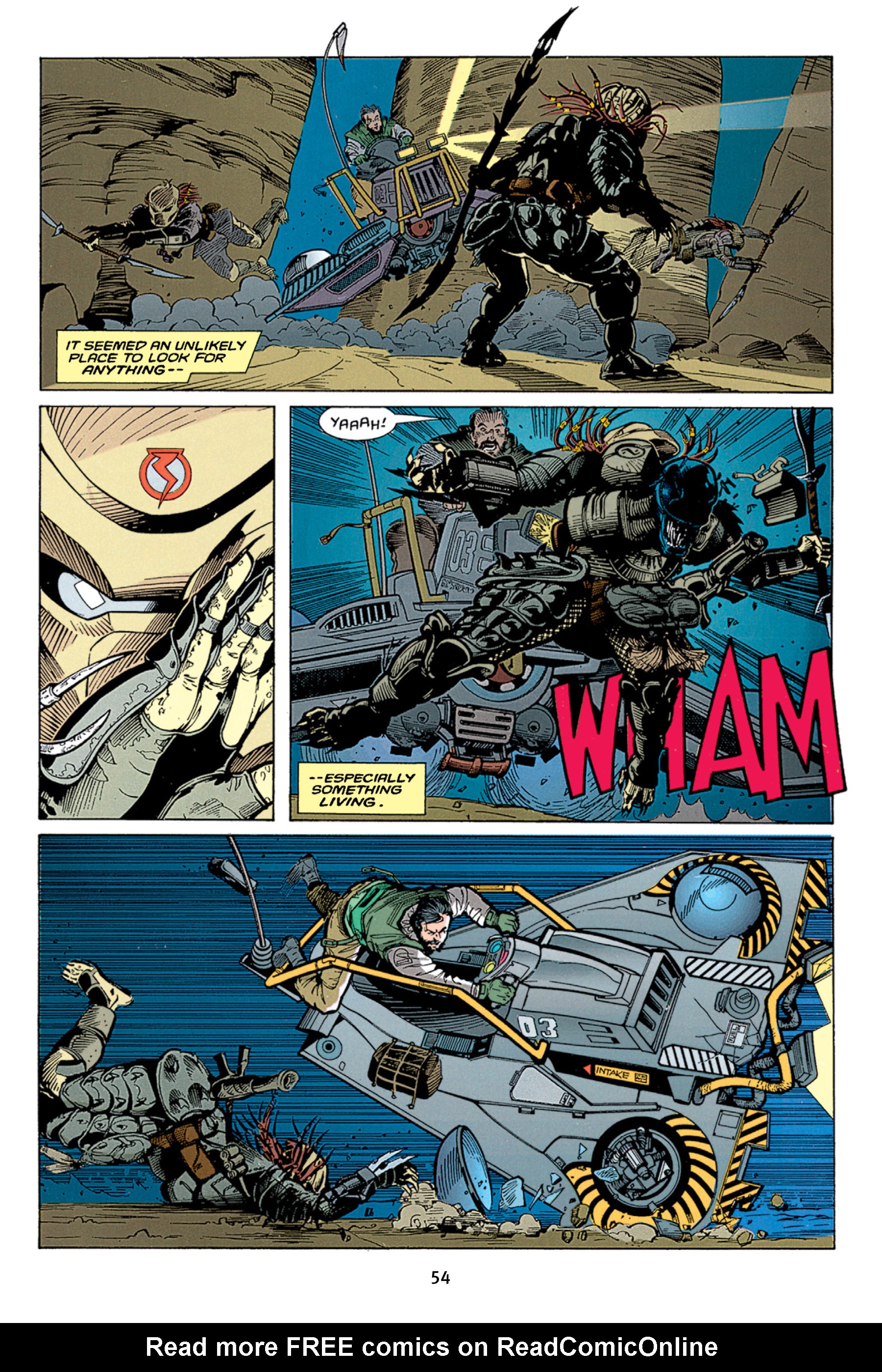 Read online Aliens vs. Predator Omnibus comic -  Issue # _TPB 1 Part 1 - 54