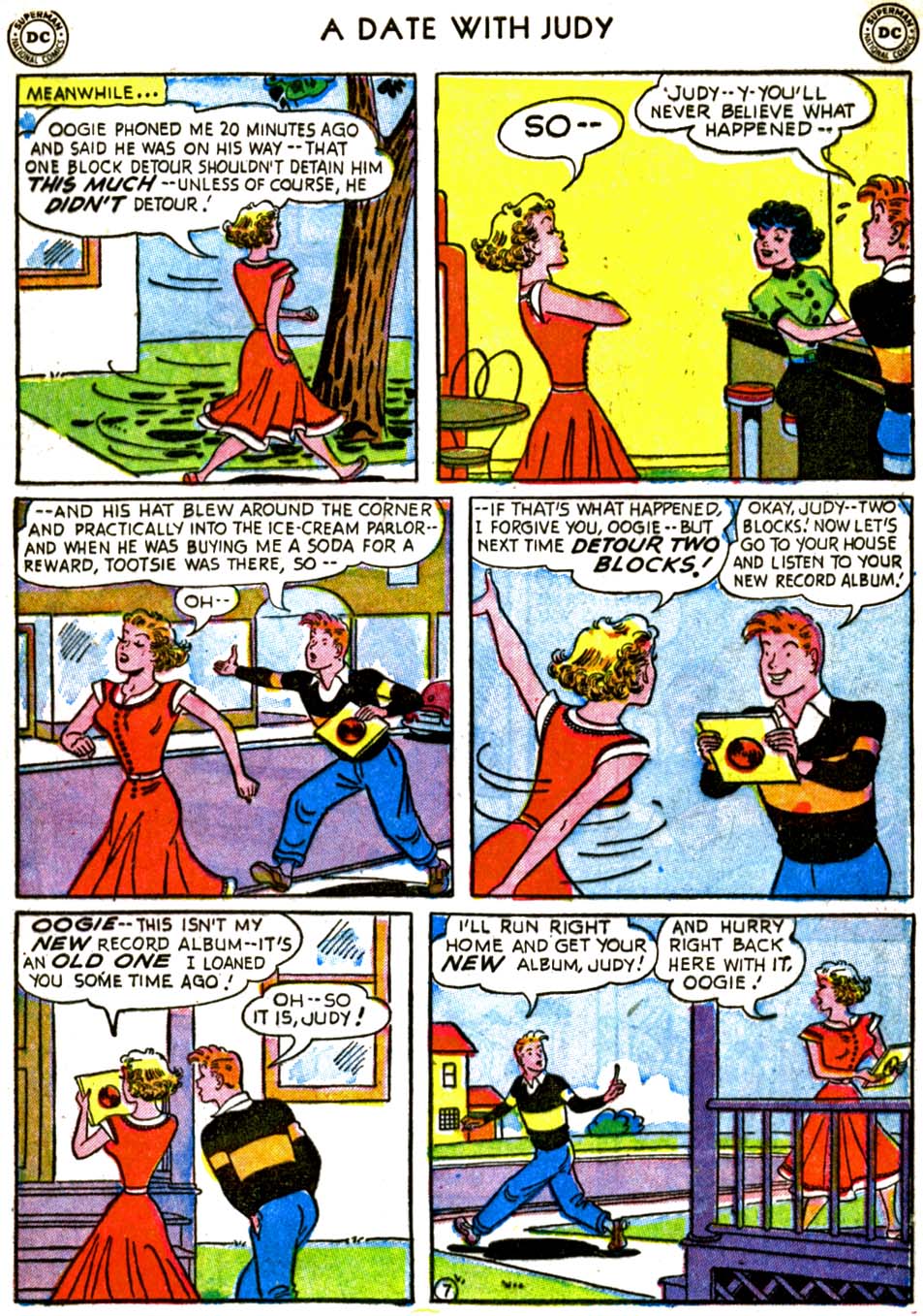 Read online A Date with Judy comic -  Issue #29 - 9