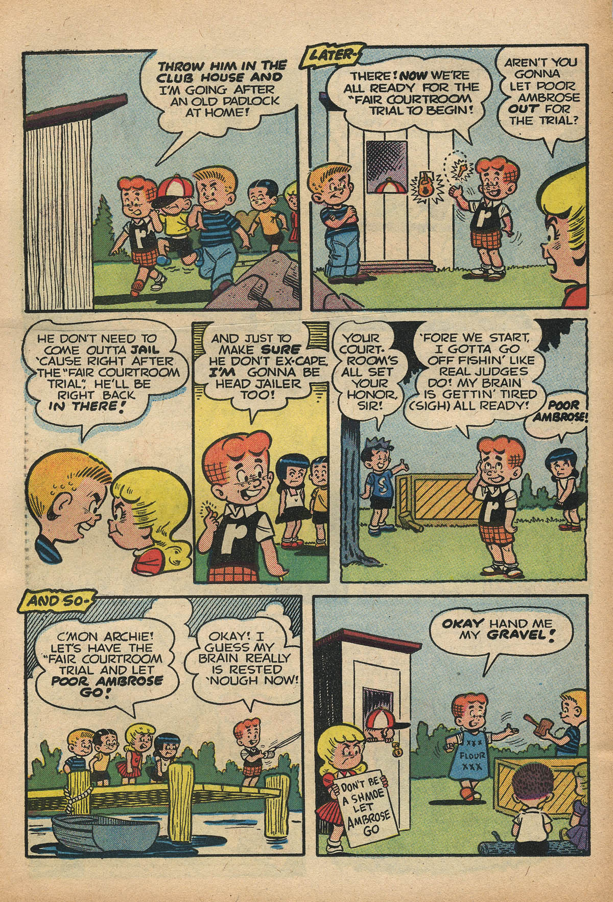 Read online Little Archie (1956) comic -  Issue #4 - 5