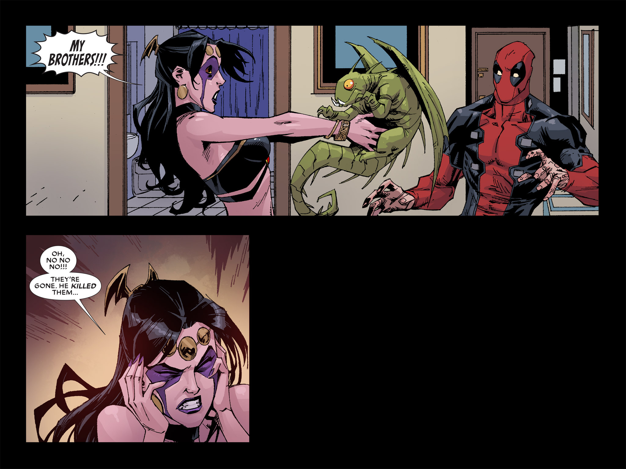 Read online Deadpool: Dracula's Gauntlet comic -  Issue # Part 6 - 92