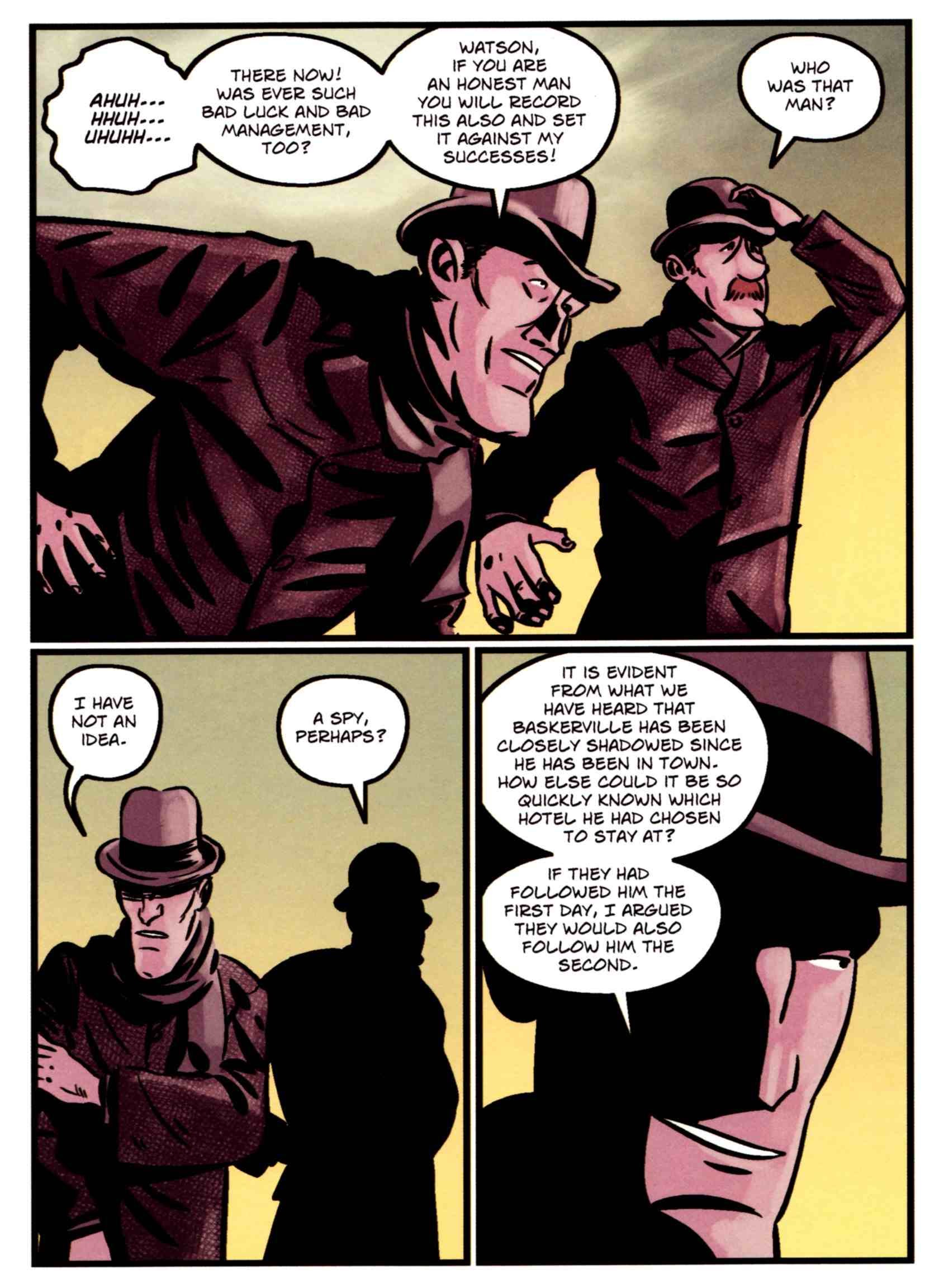 Read online The Hound of the Baskervilles (2009) comic -  Issue # TPB - 42