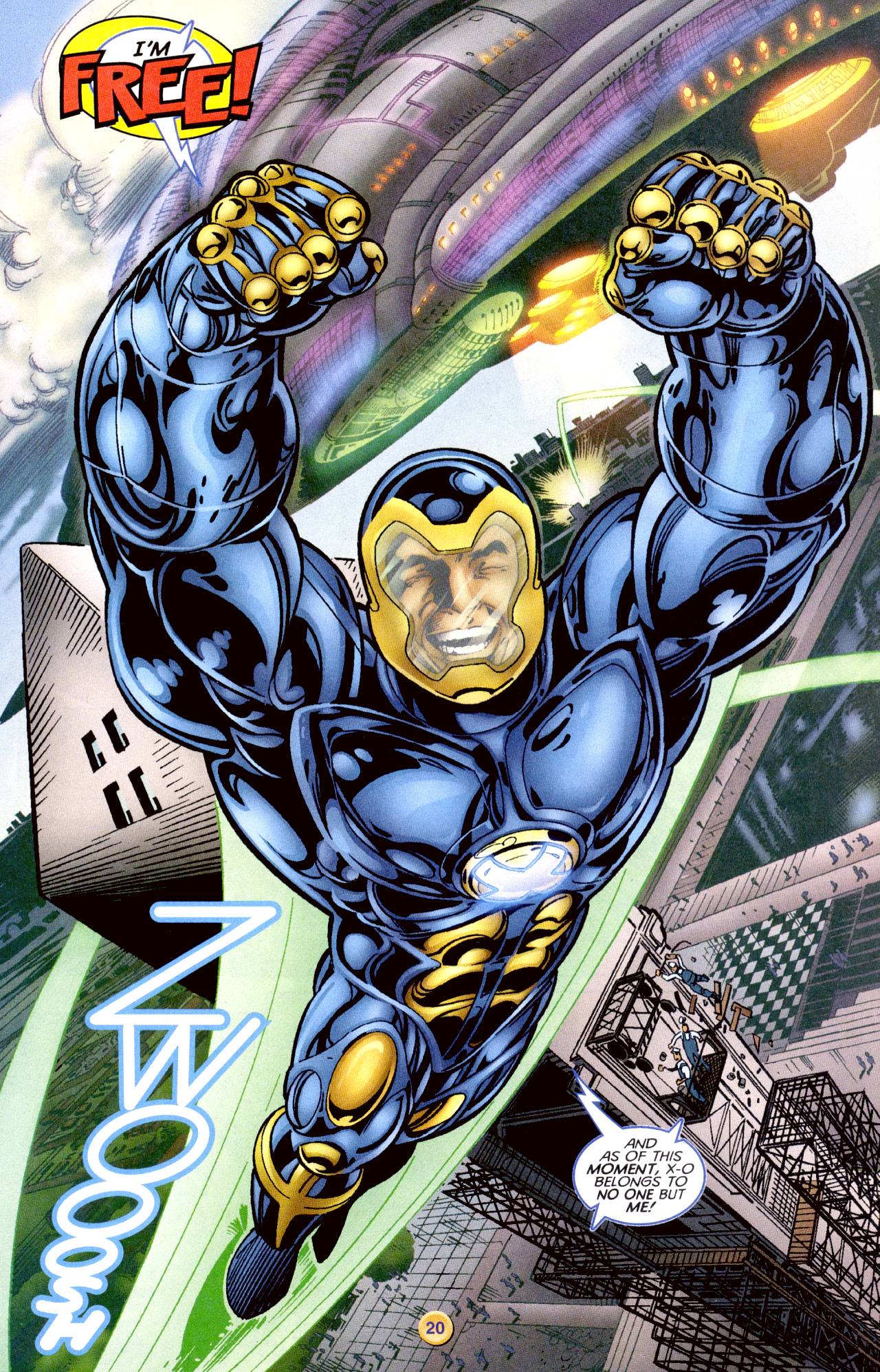Read online X-O Manowar (1996) comic -  Issue #13 - 17