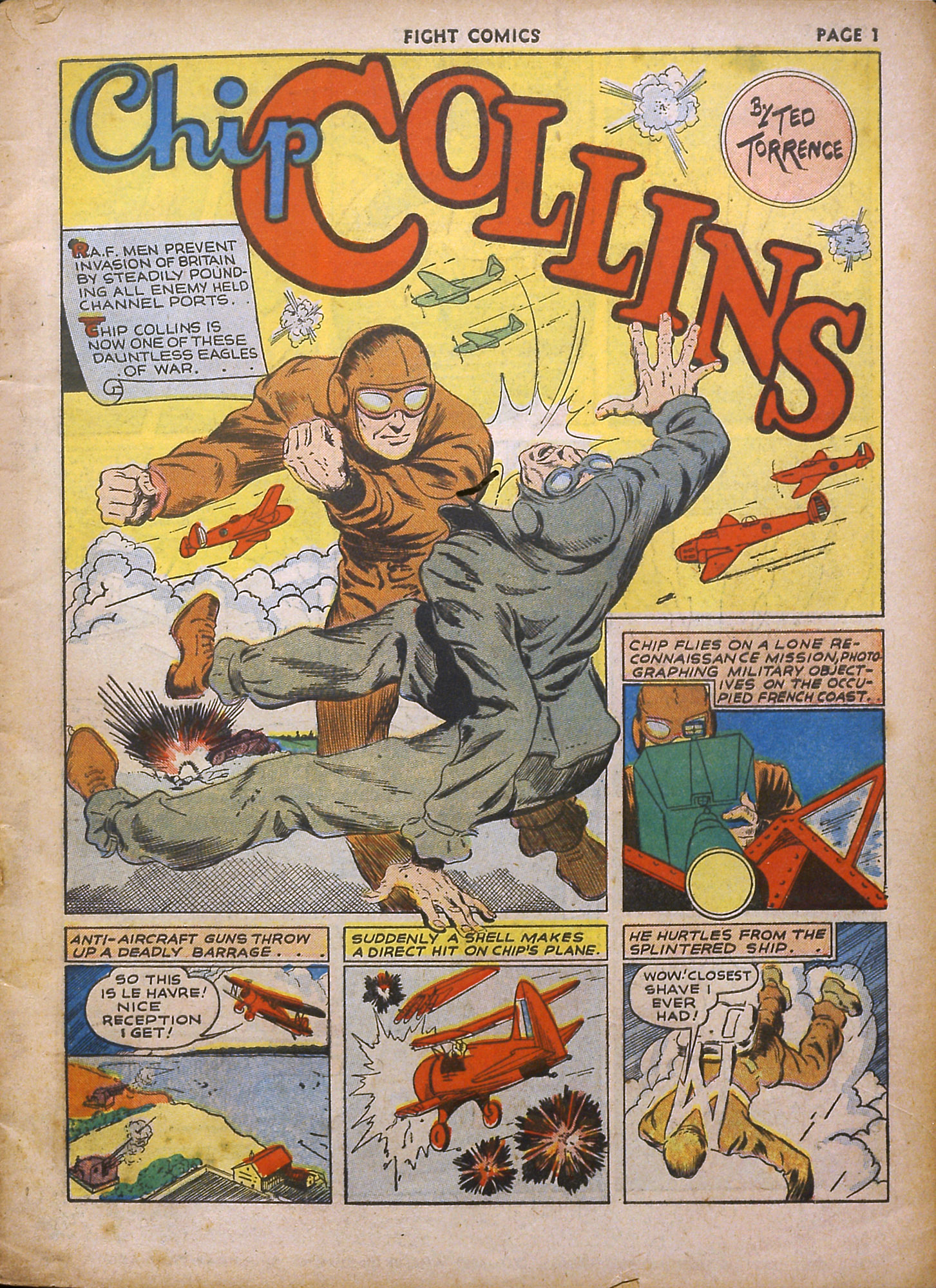 Read online Fight Comics comic -  Issue #14 - 3