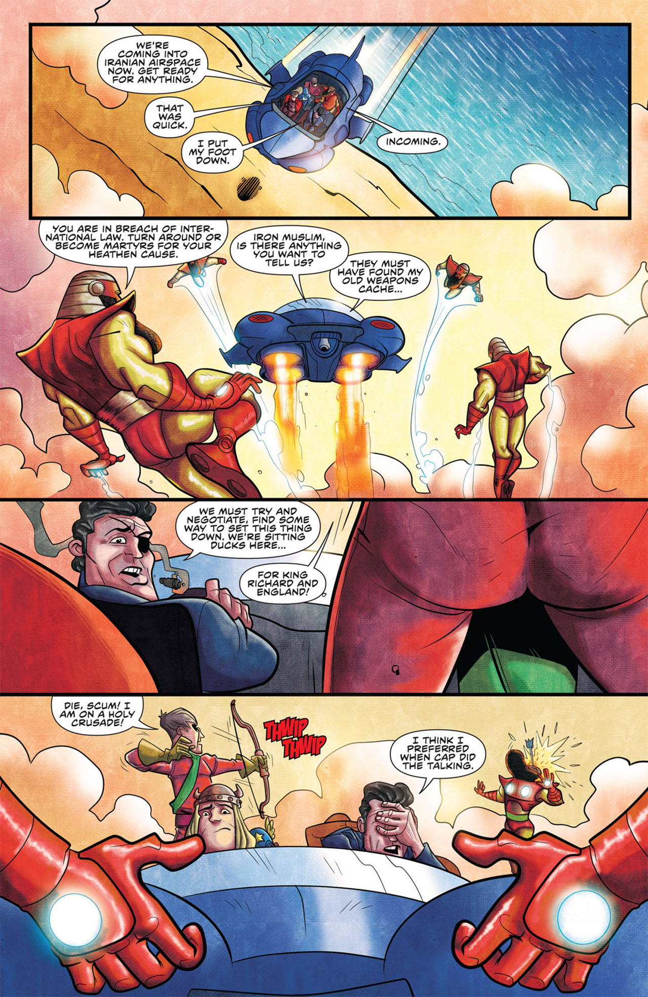 Read online Rich Johnston's The Avengefuls comic -  Issue # Full - 12