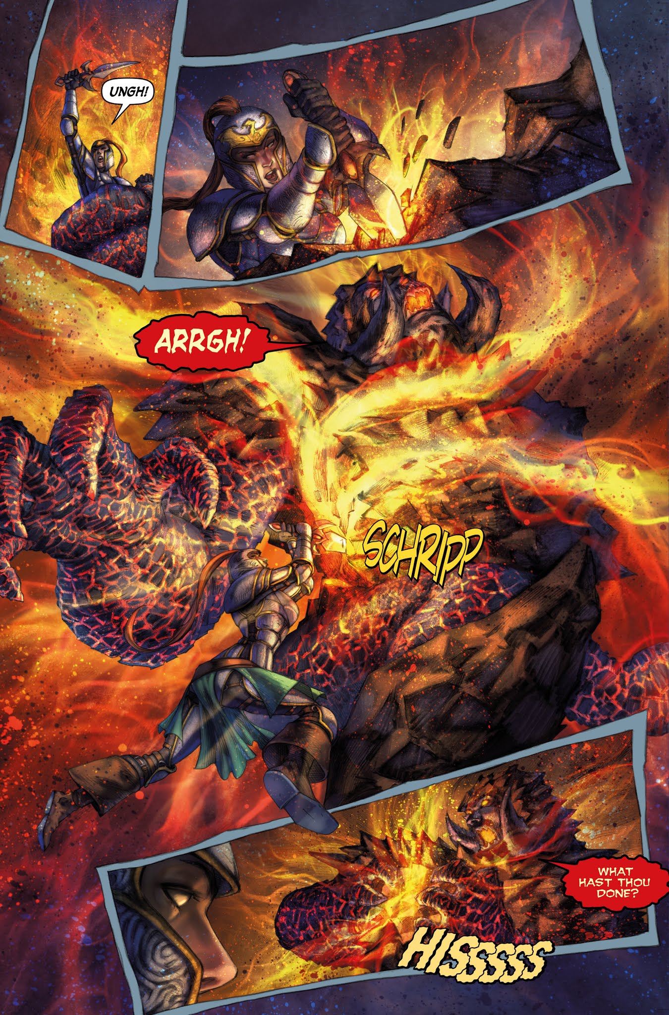 Read online Dark Souls: The Breath of Andolus comic -  Issue #3 - 21