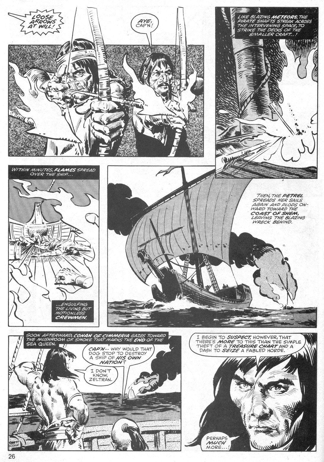 Read online The Savage Sword Of Conan comic -  Issue #40 - 26