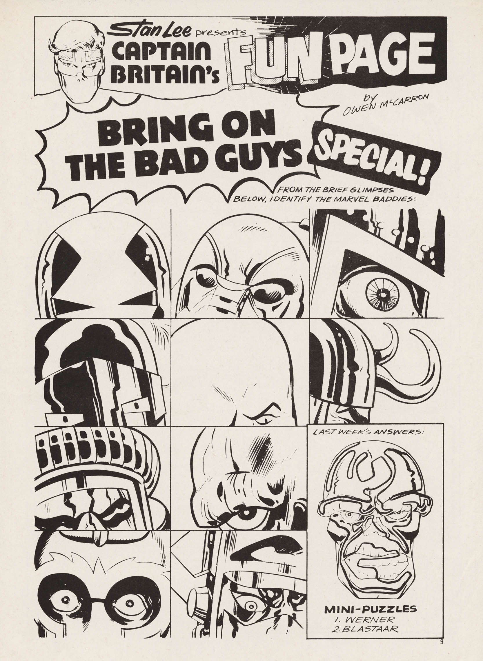 Read online Captain Britain (1976) comic -  Issue #22 - 9