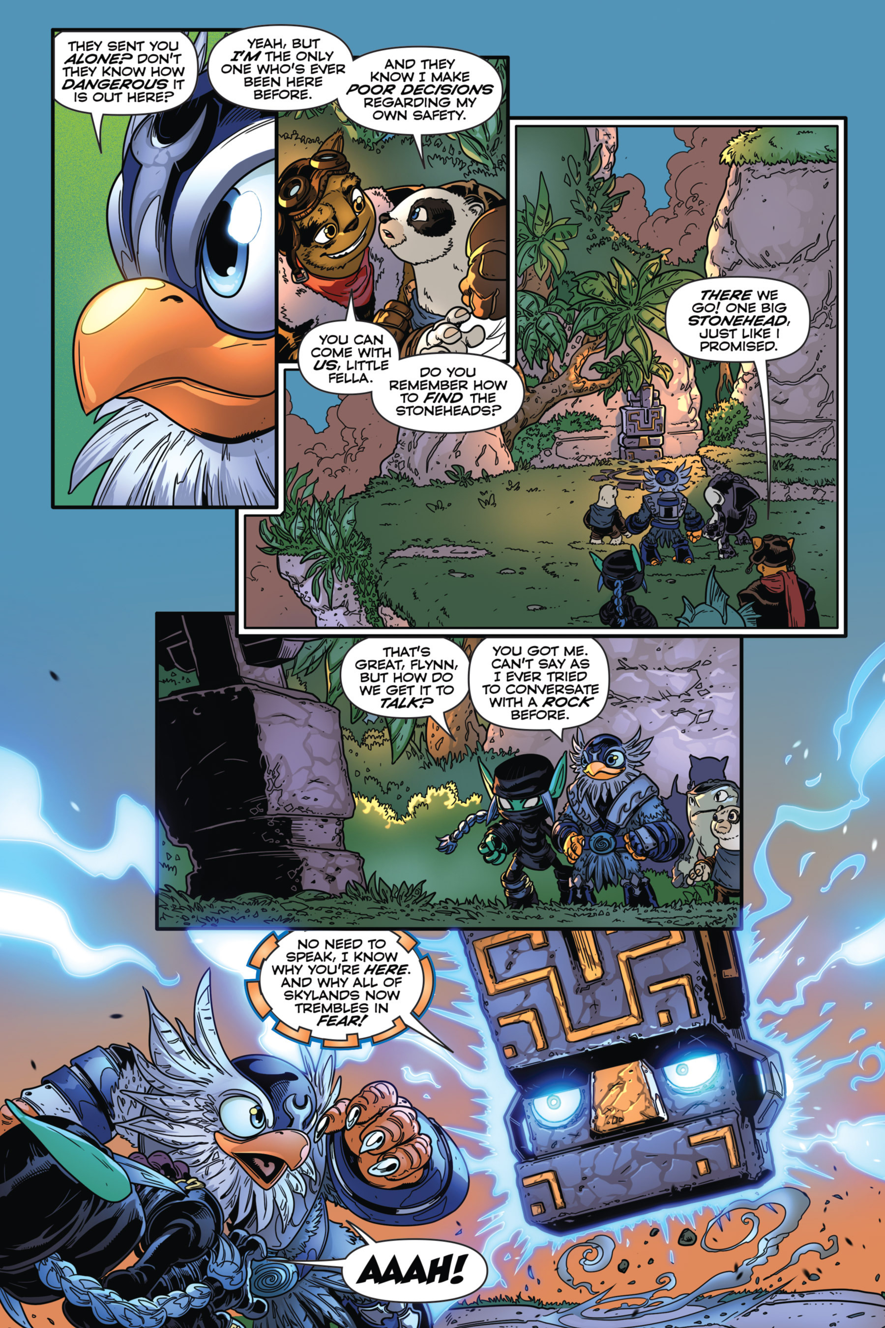 Read online Skylanders: Rift Into Overdrive comic -  Issue # Full - 31