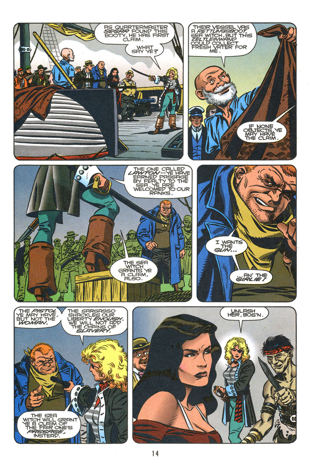 Read online Indiana Jones and the Sargasso Pirates comic -  Issue #2 - 16