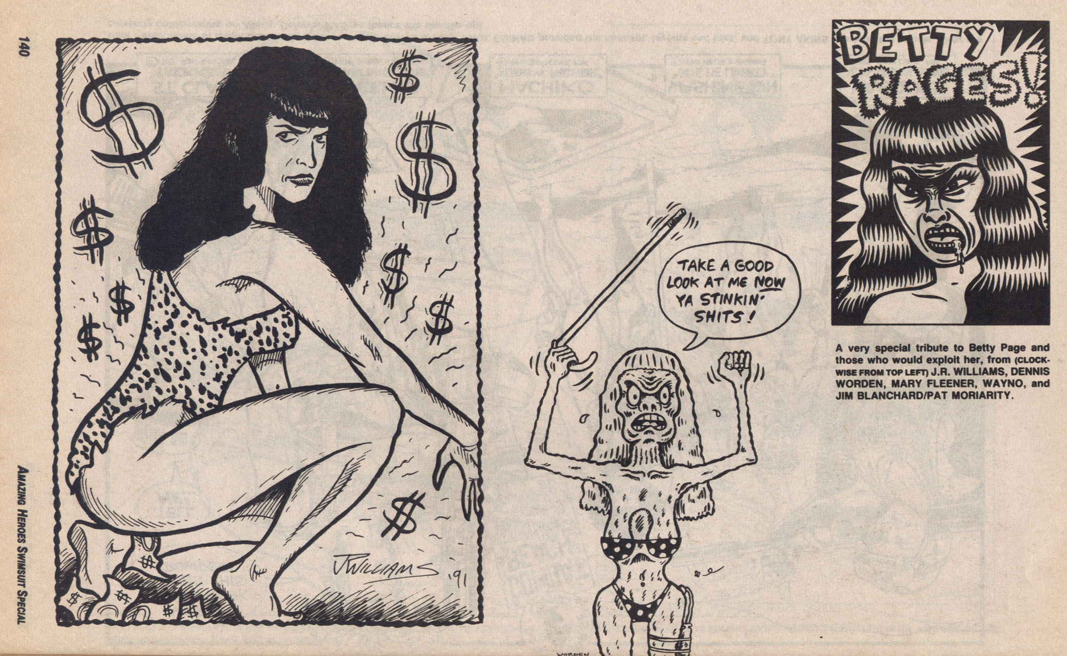 Read online Amazing Heroes Swimsuit Special comic -  Issue # TPB 3 - 139