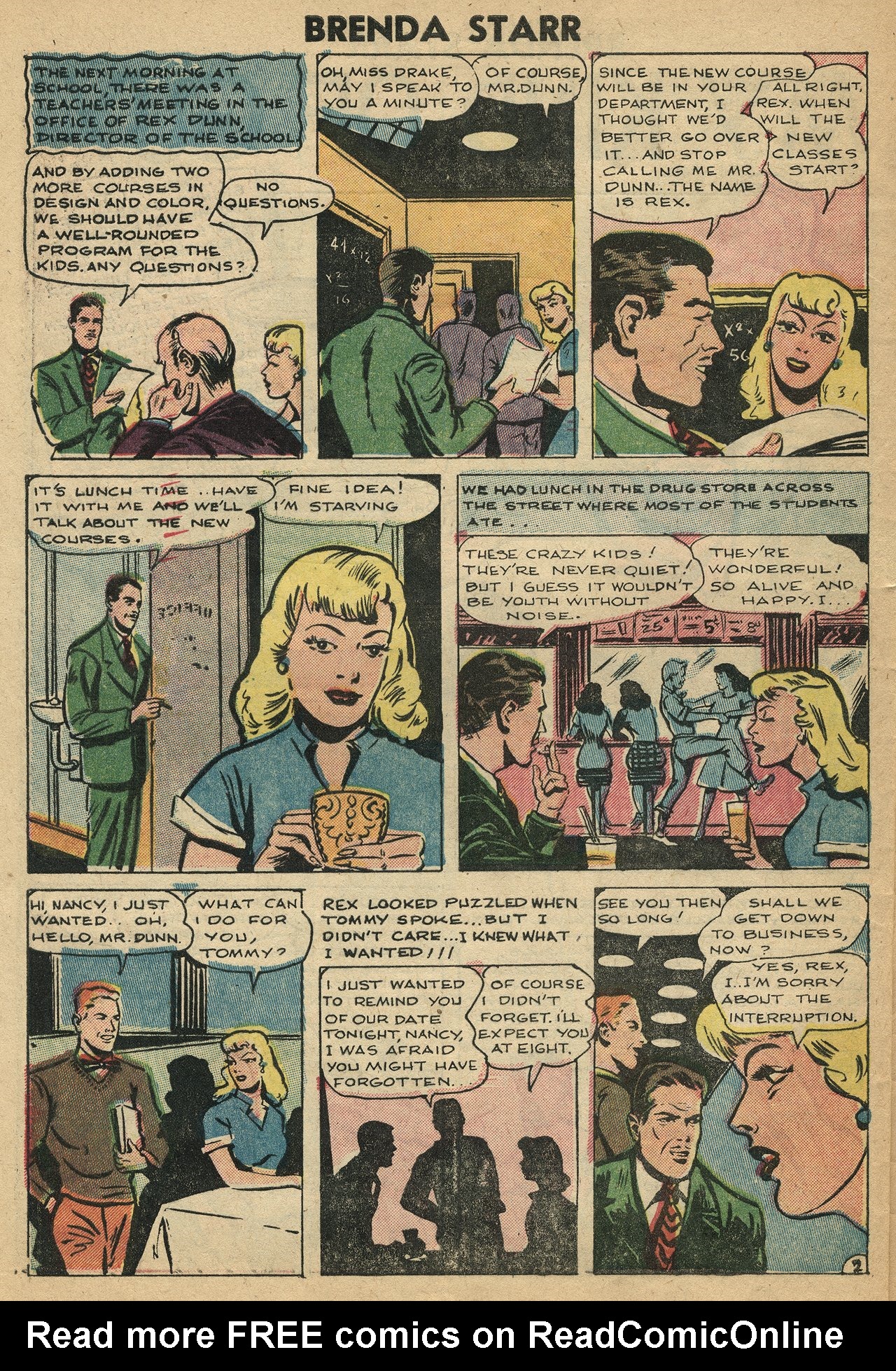 Read online Brenda Starr (1948) comic -  Issue #14 - 28