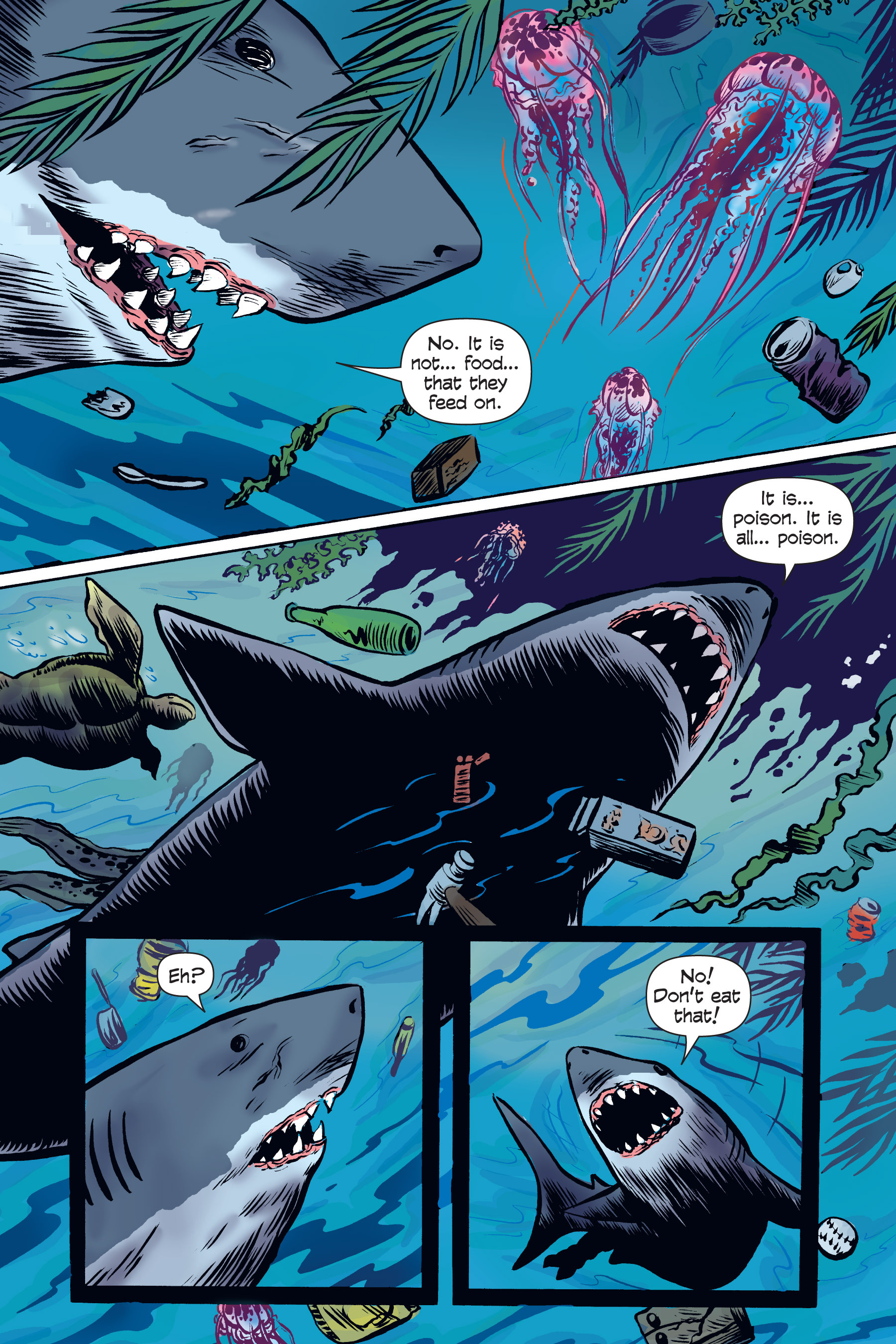 Read online Xoc: Journey of a Great White comic -  Issue # TPB - 67
