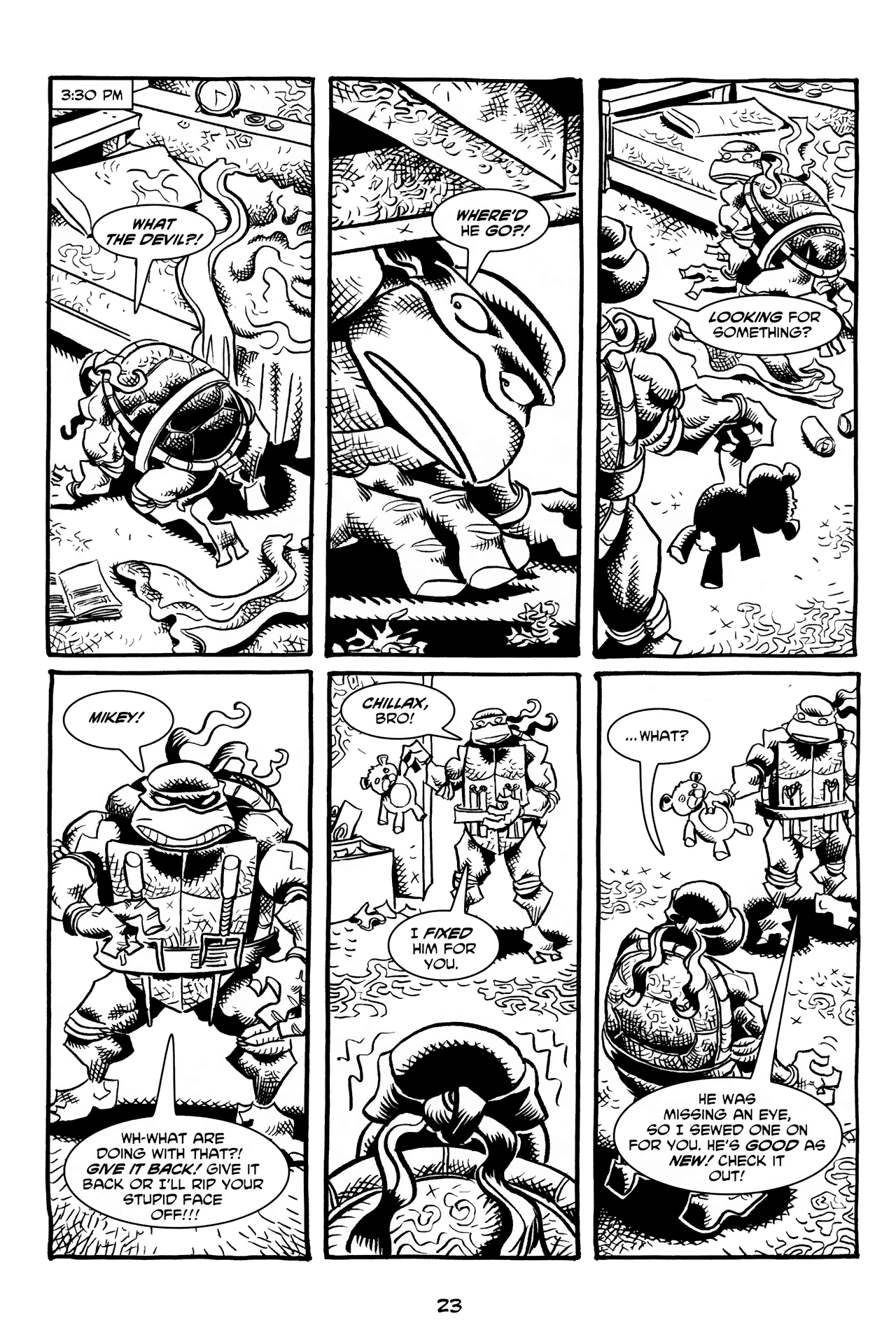 Read online Tales of the TMNT comic -  Issue #55 - 27