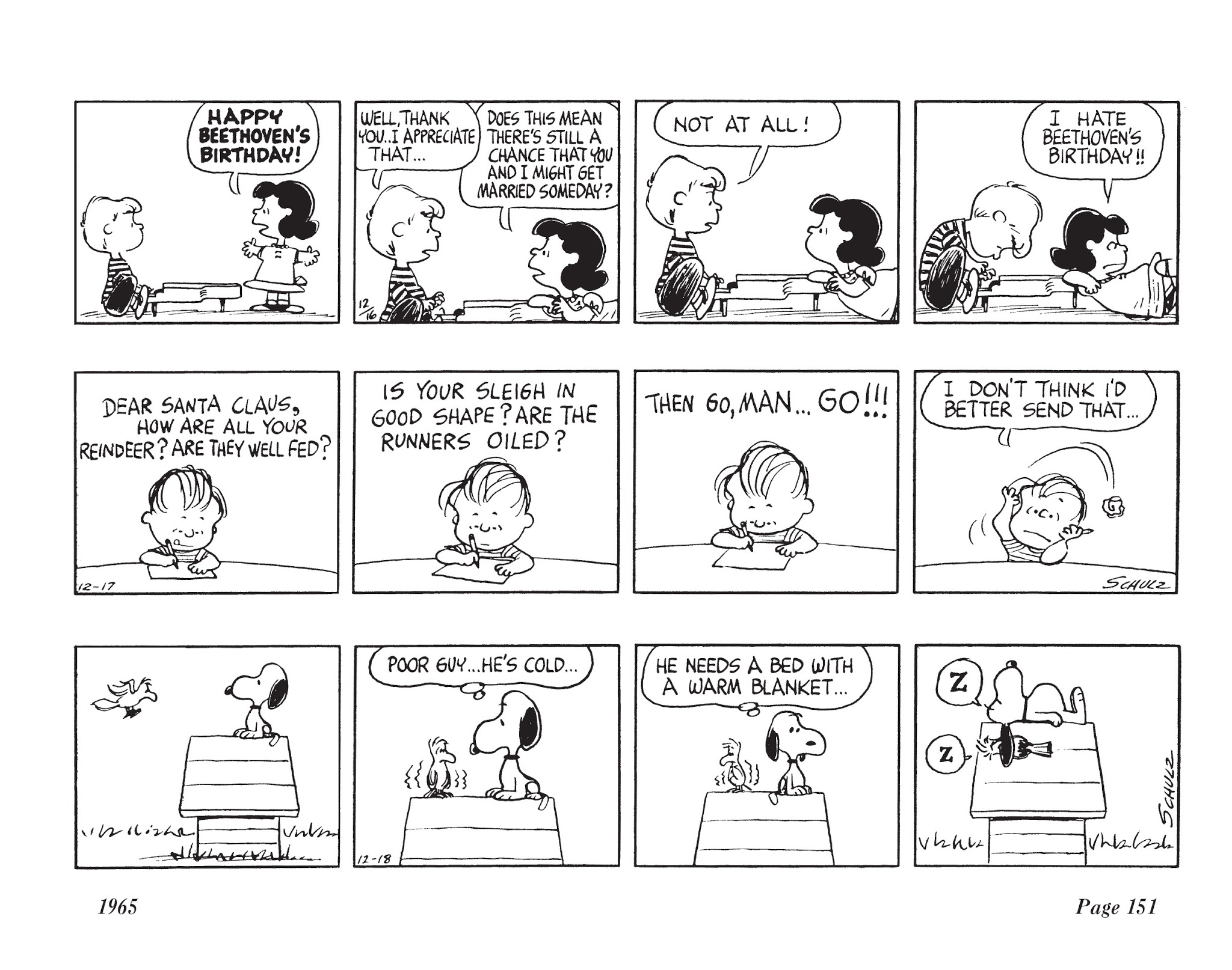 Read online The Complete Peanuts comic -  Issue # TPB 8 - 163