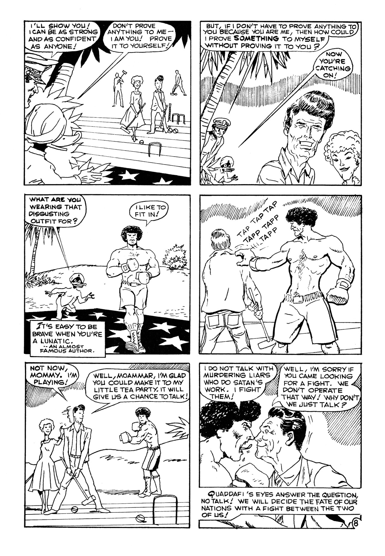 Read online Daffy Qaddafi comic -  Issue # Full - 10