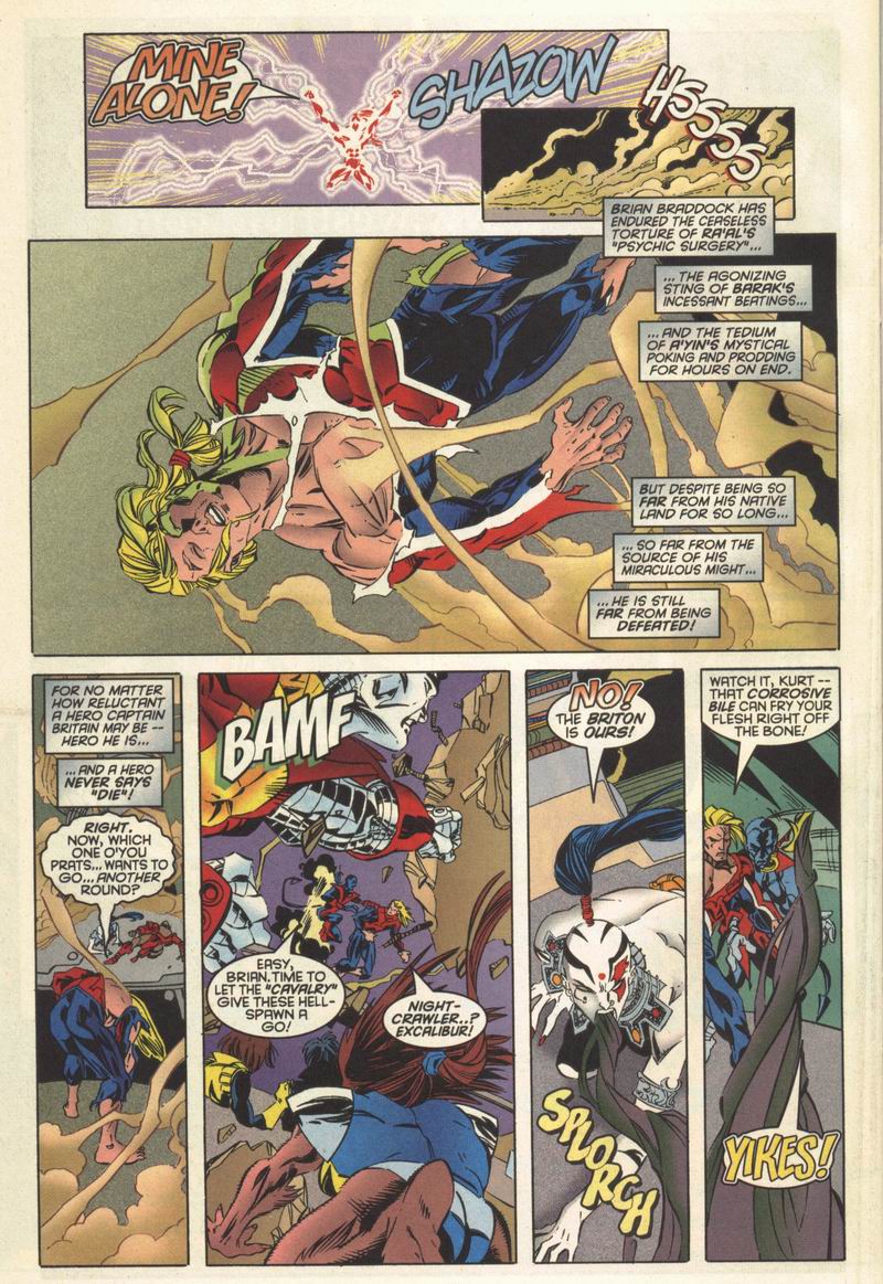 Read online Excalibur (1988) comic -  Issue #110 - 17