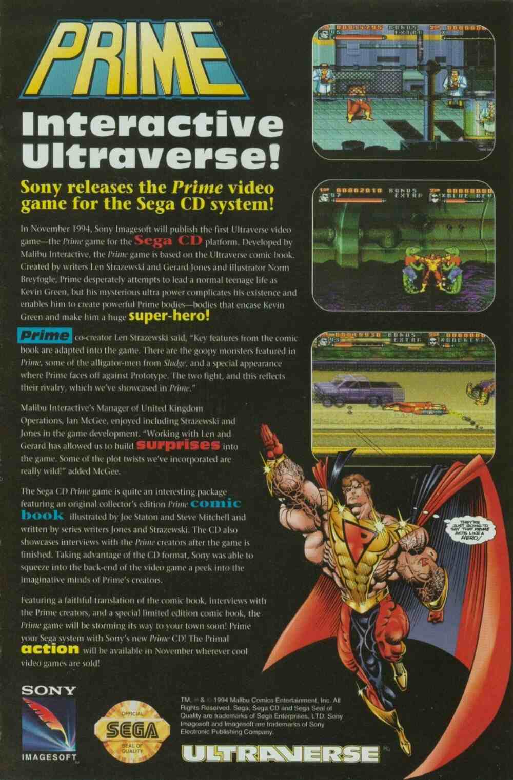 Read online Ultraverse Premiere comic -  Issue #7 - 33