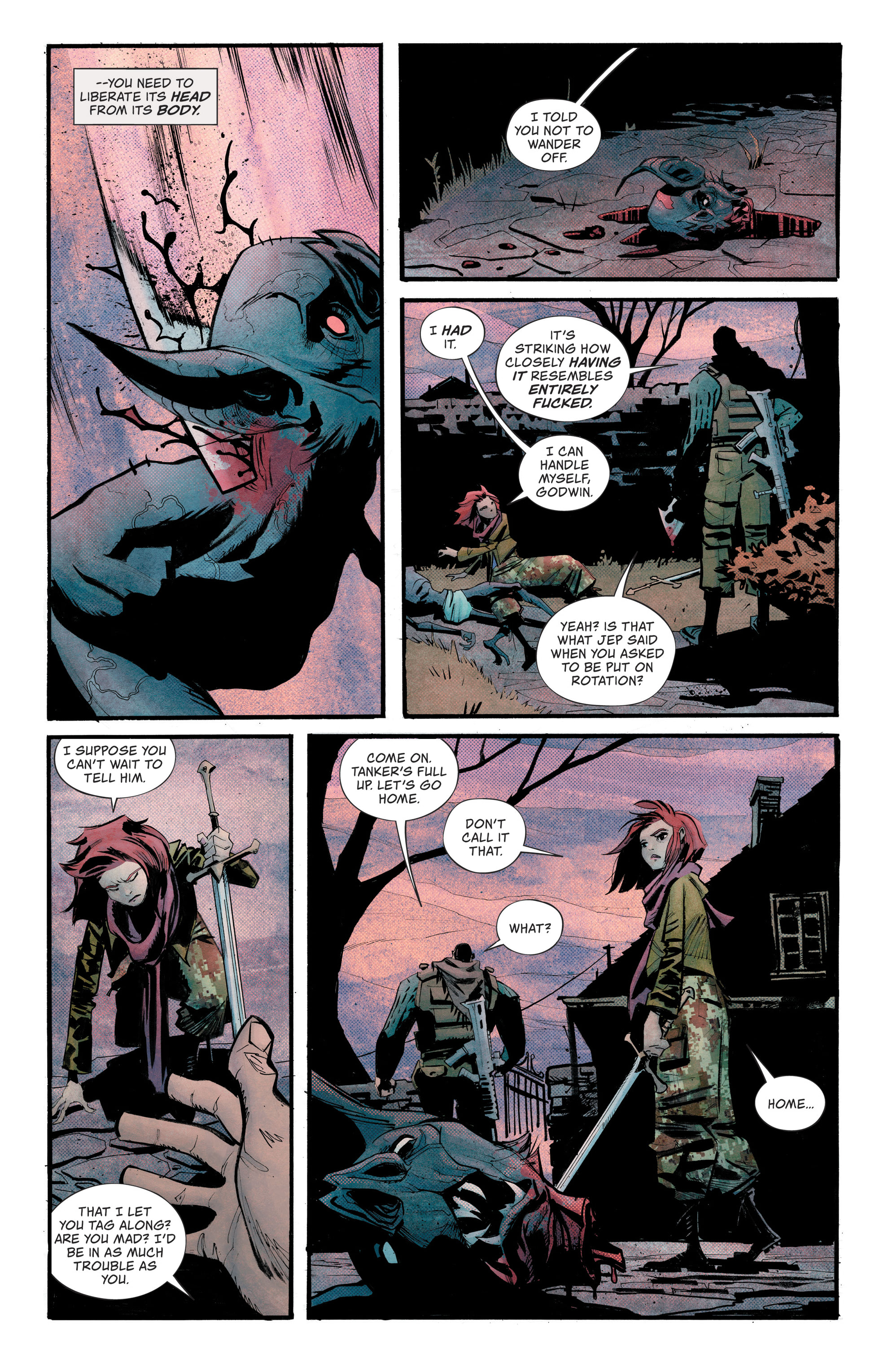 Read online Impact Winter comic -  Issue # Full - 8