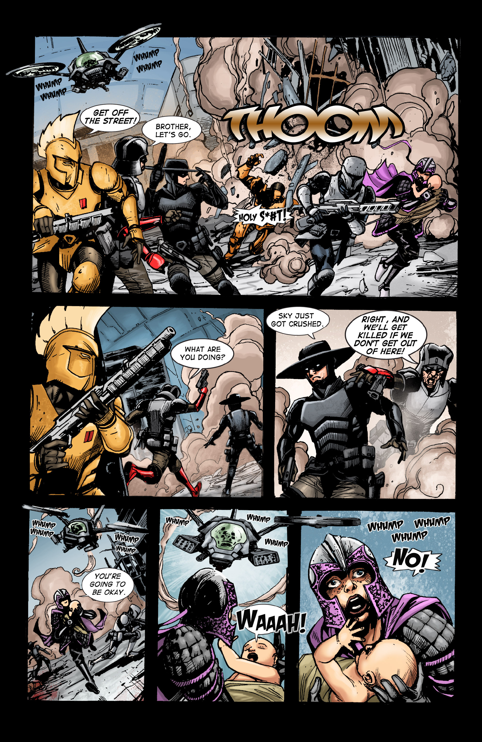 Read online The Heroes of Echo Company comic -  Issue #3 - 10