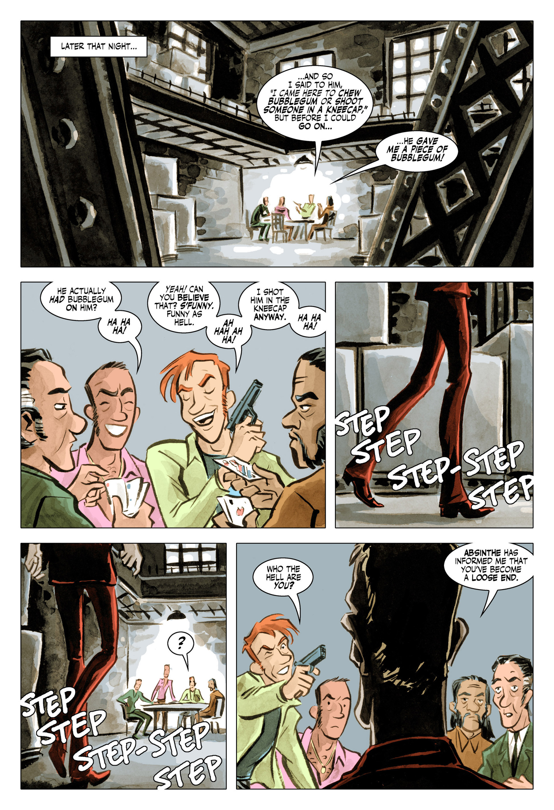 Read online Bandette (2012) comic -  Issue #6 - 13