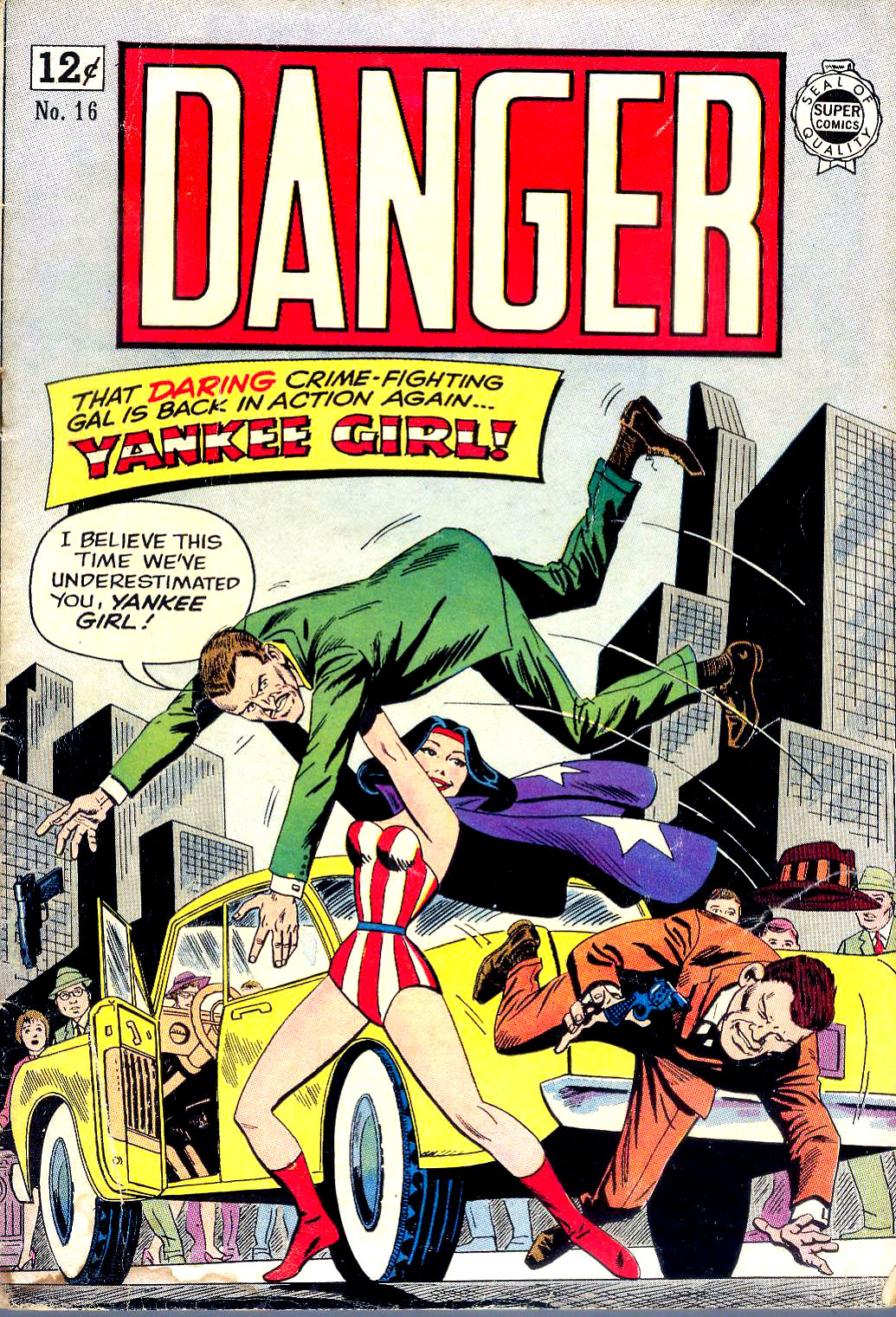 Read online Danger comic -  Issue #16 - 1