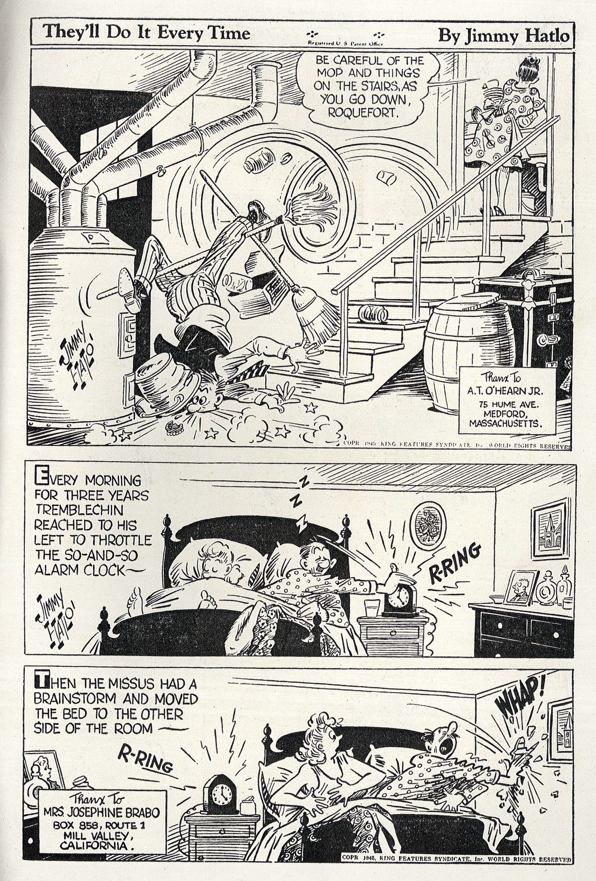 Read online Blondie Comics (1947) comic -  Issue #9 - 33