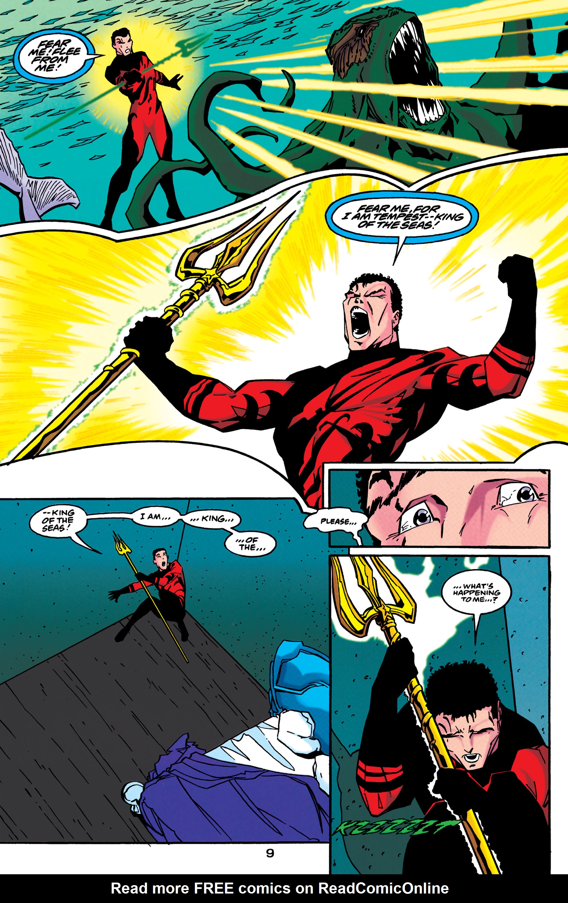 Aquaman (1994) Issue #49 #55 - English 10