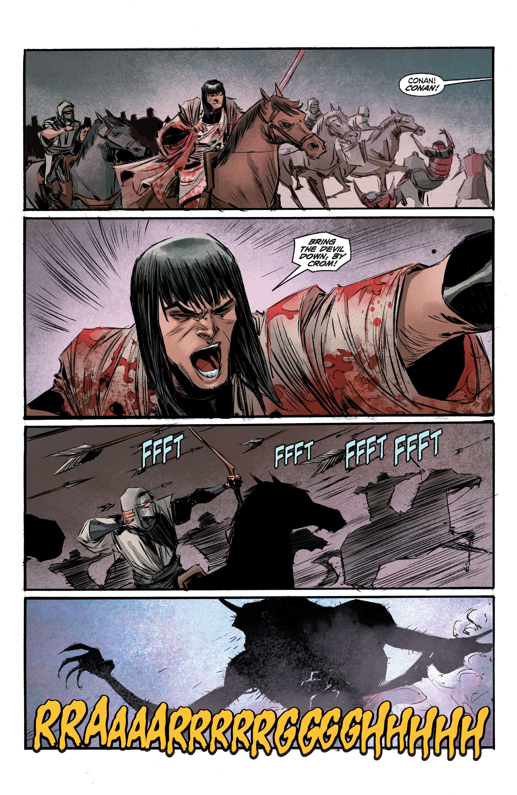 Read online Conan Chronicles Epic Collection comic -  Issue # TPB Blood In His Wake (Part 2) - 29
