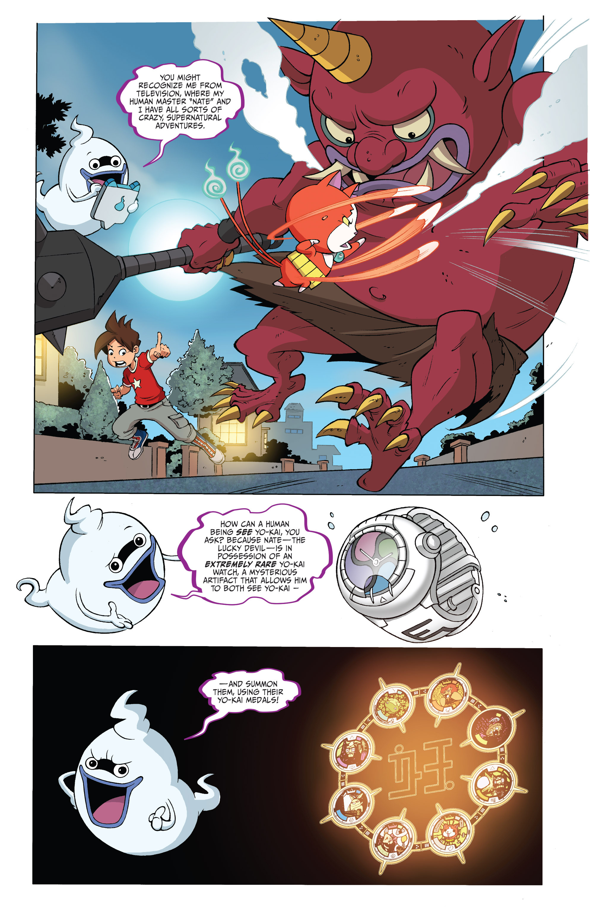 Read online Yo-Kai Watch comic -  Issue #1 - 5