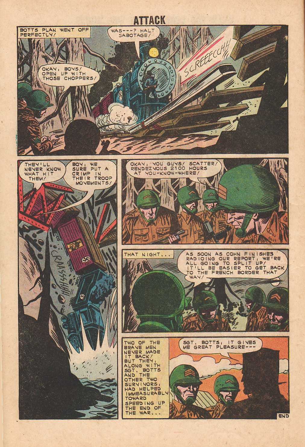 Read online Attack (1962) comic -  Issue #2 - 8