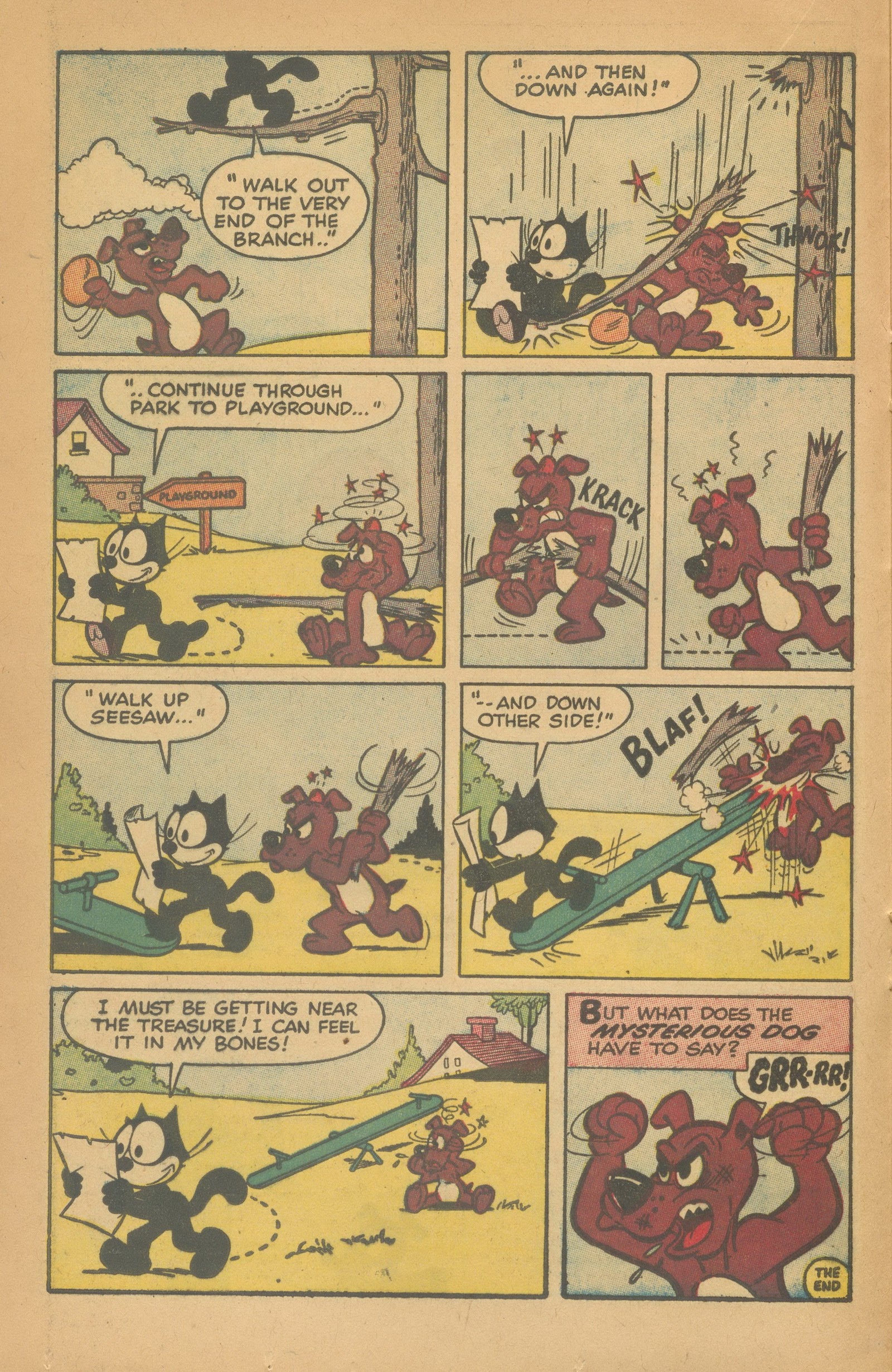 Read online Felix the Cat (1955) comic -  Issue #107 - 16