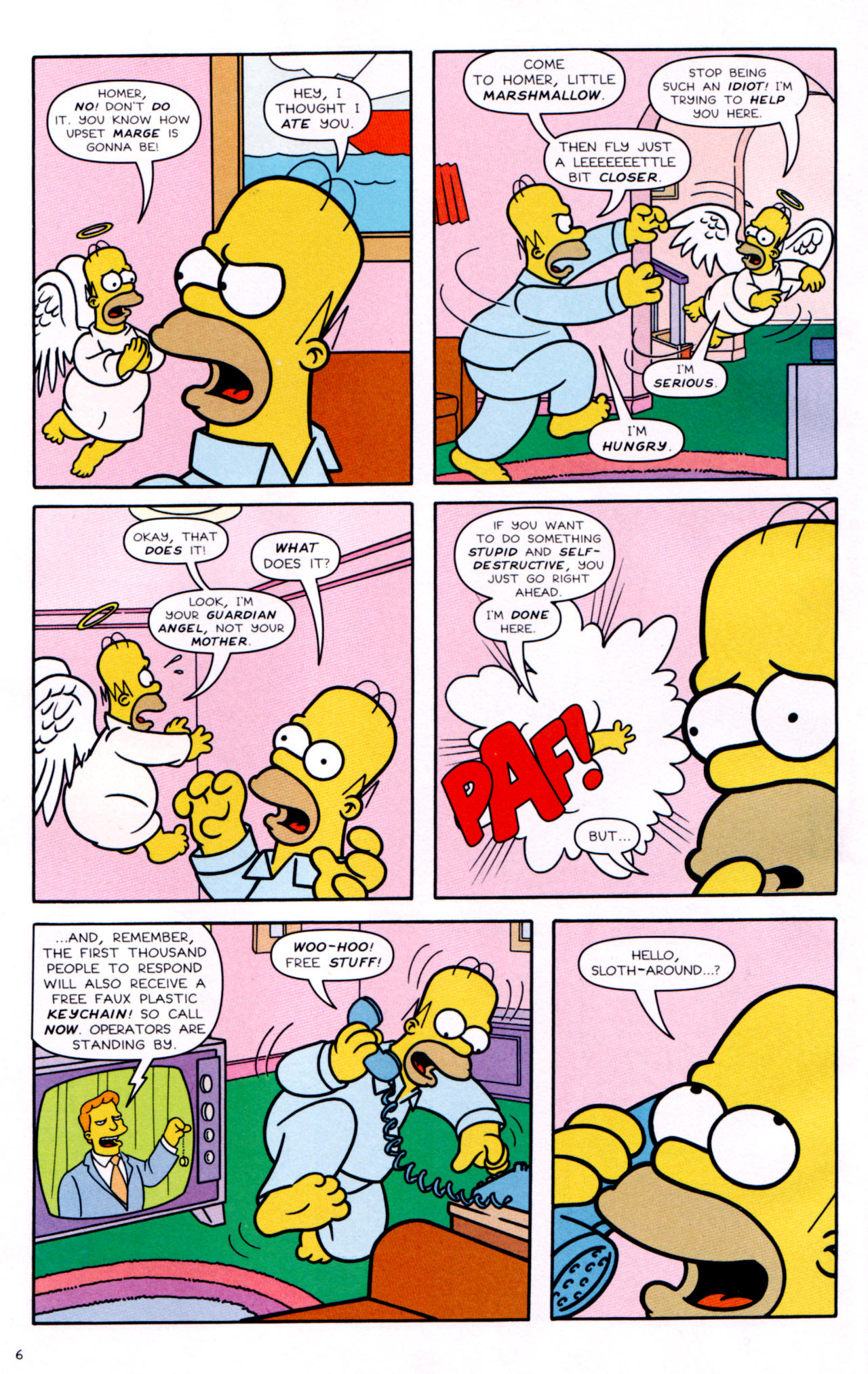 Read online Simpsons Comics comic -  Issue #129 - 7