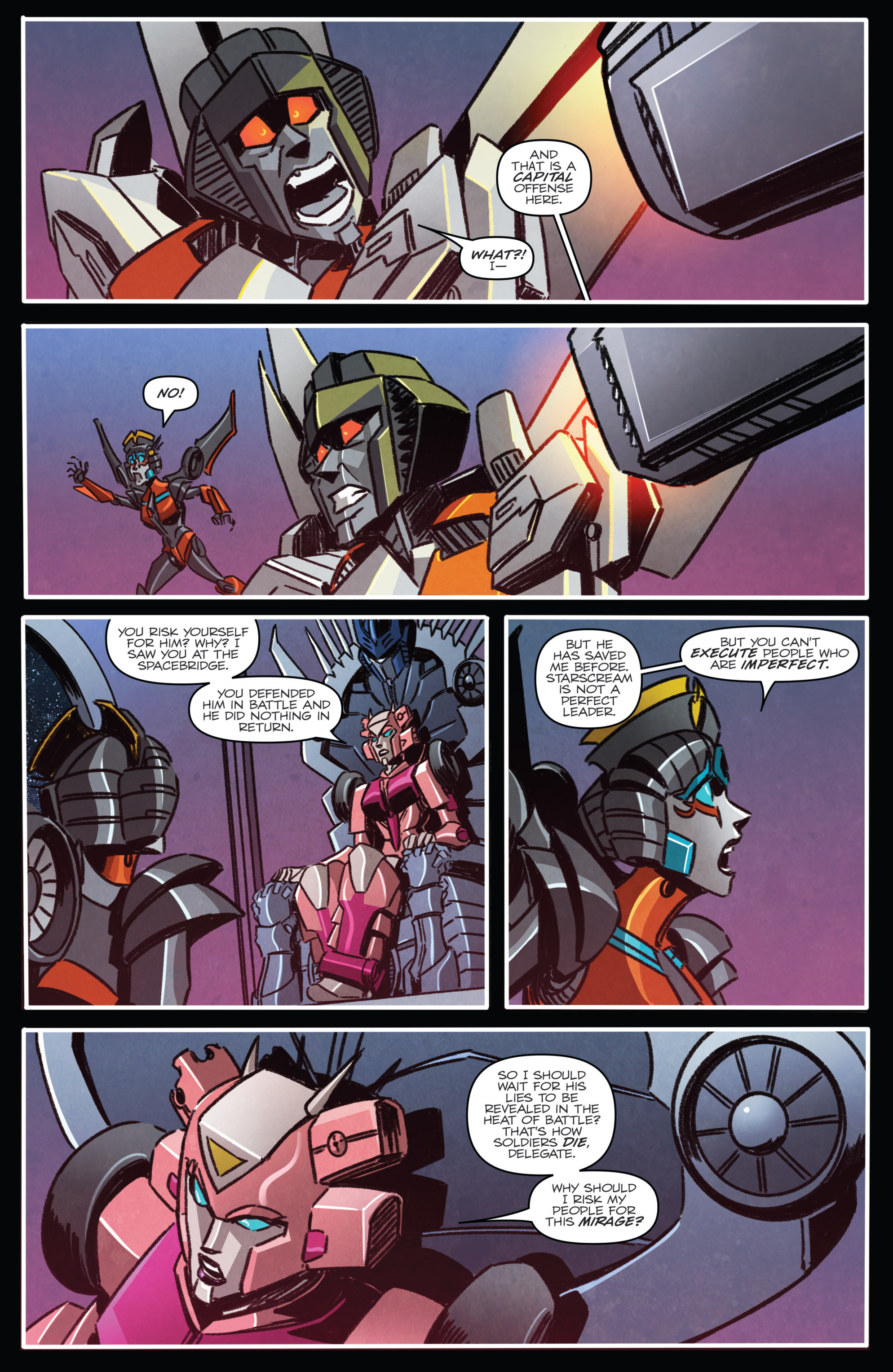 Read online The Transformers: Windblade (2015) comic -  Issue #7 - 20