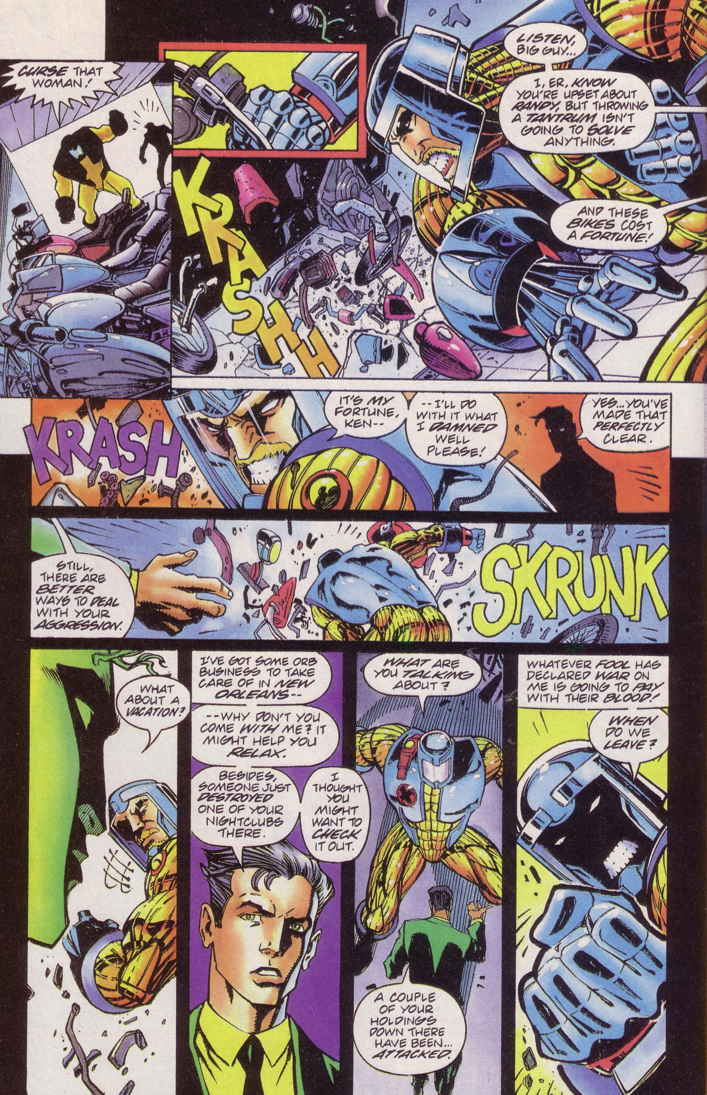 Read online X-O Manowar (1992) comic -  Issue #42 - 4