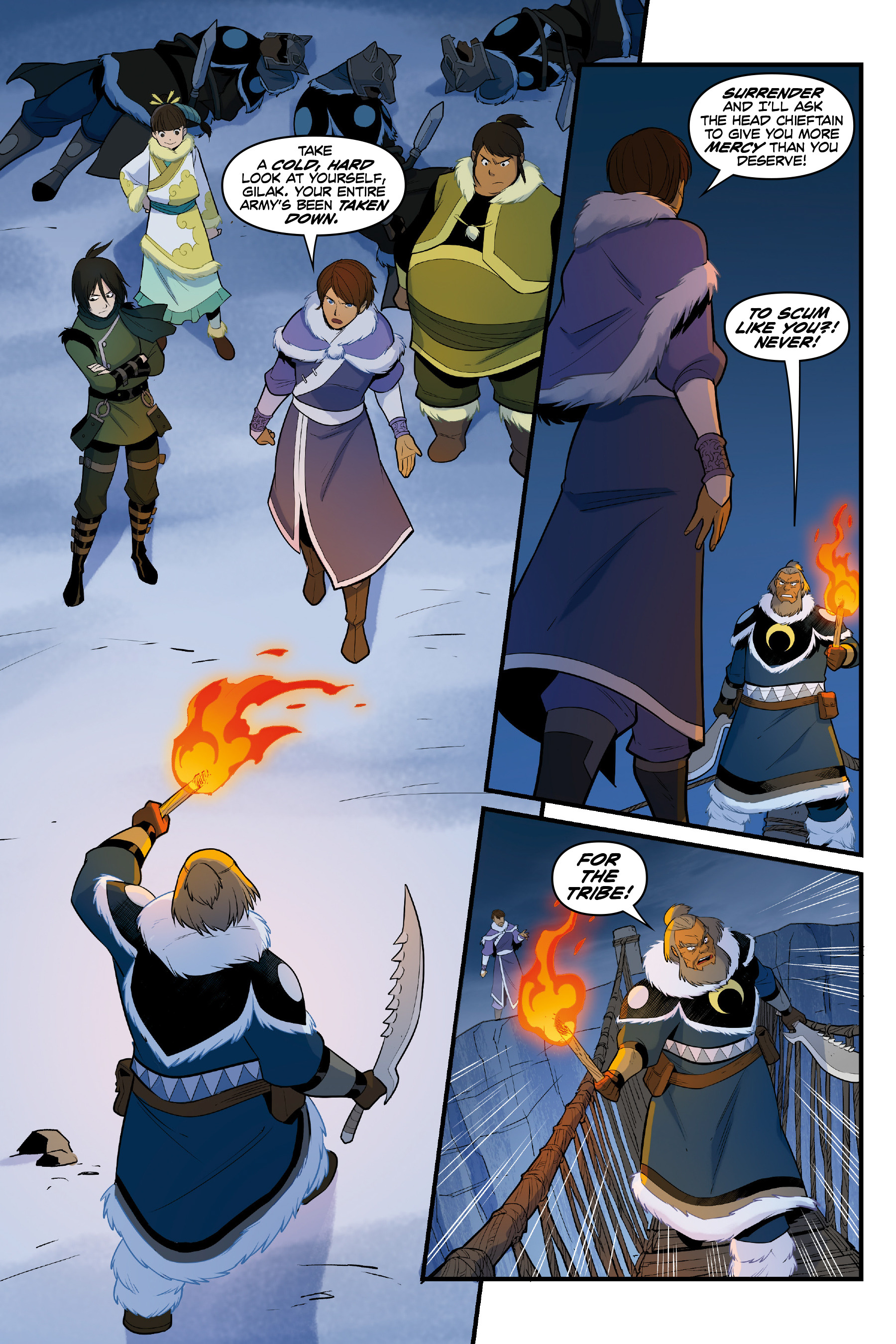 Read online Nickelodeon Avatar: The Last Airbender - North and South comic -  Issue #3 - 57