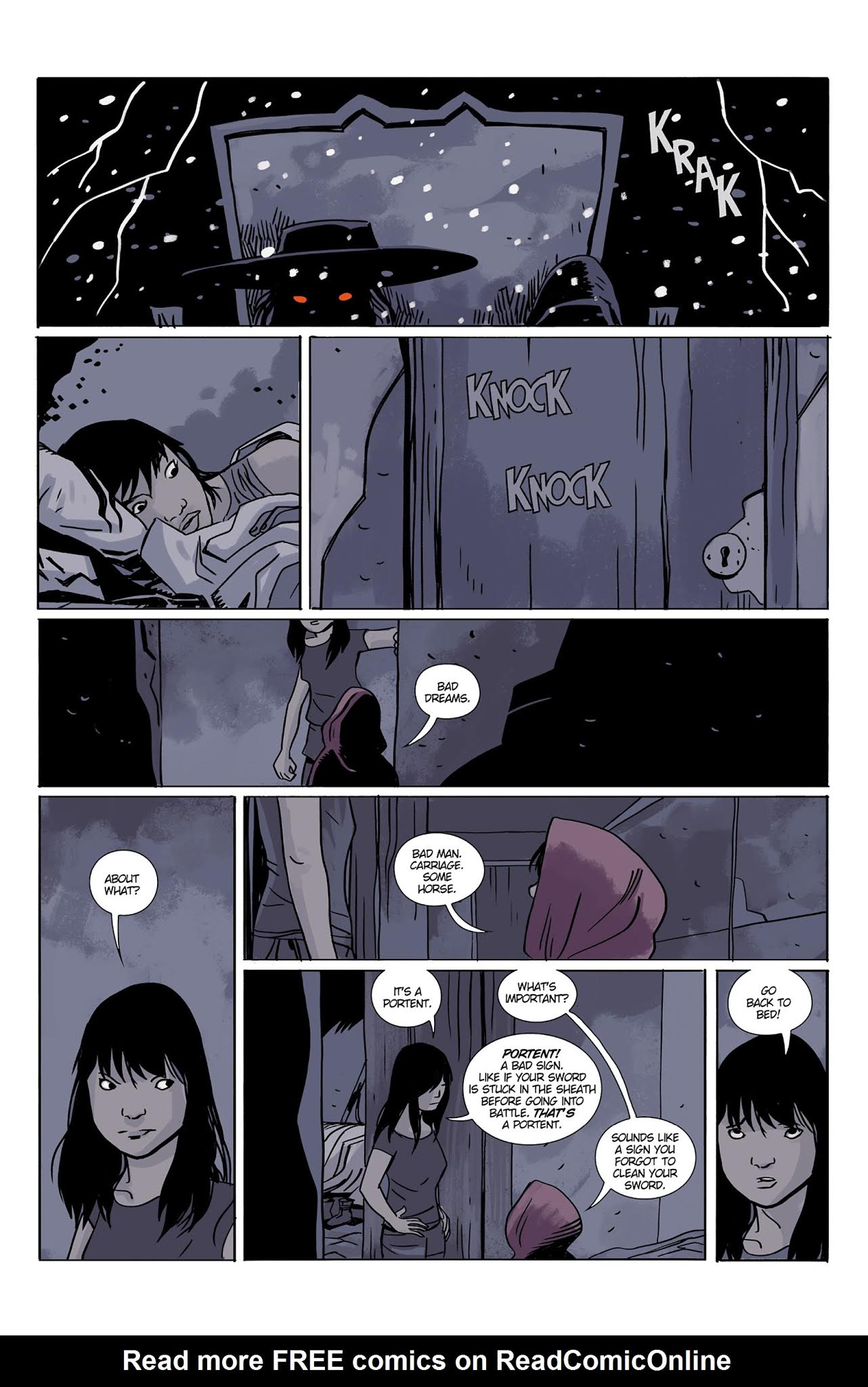 Read online The Portent: Ashes comic -  Issue # TPB - 85