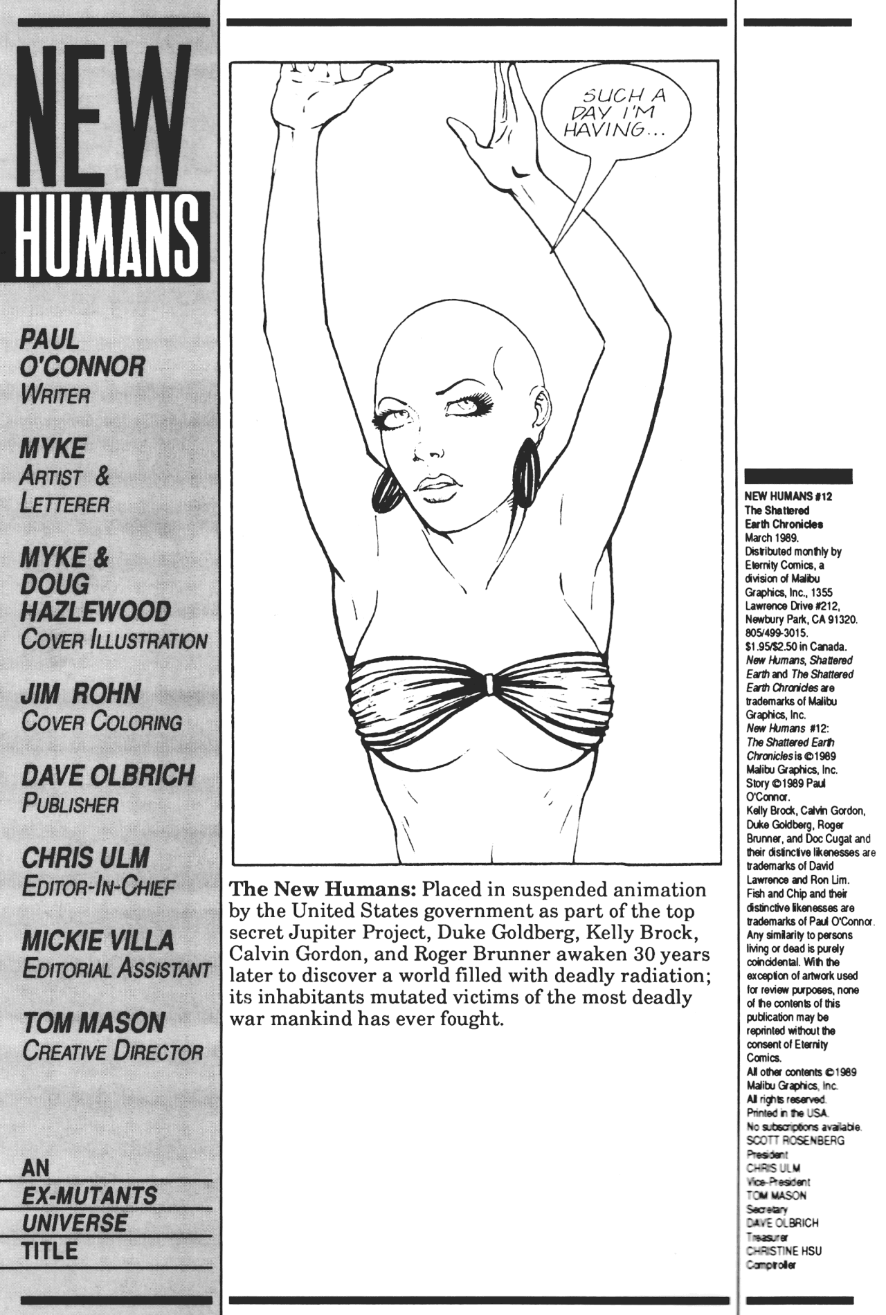 Read online The New Humans comic -  Issue #12 - 2