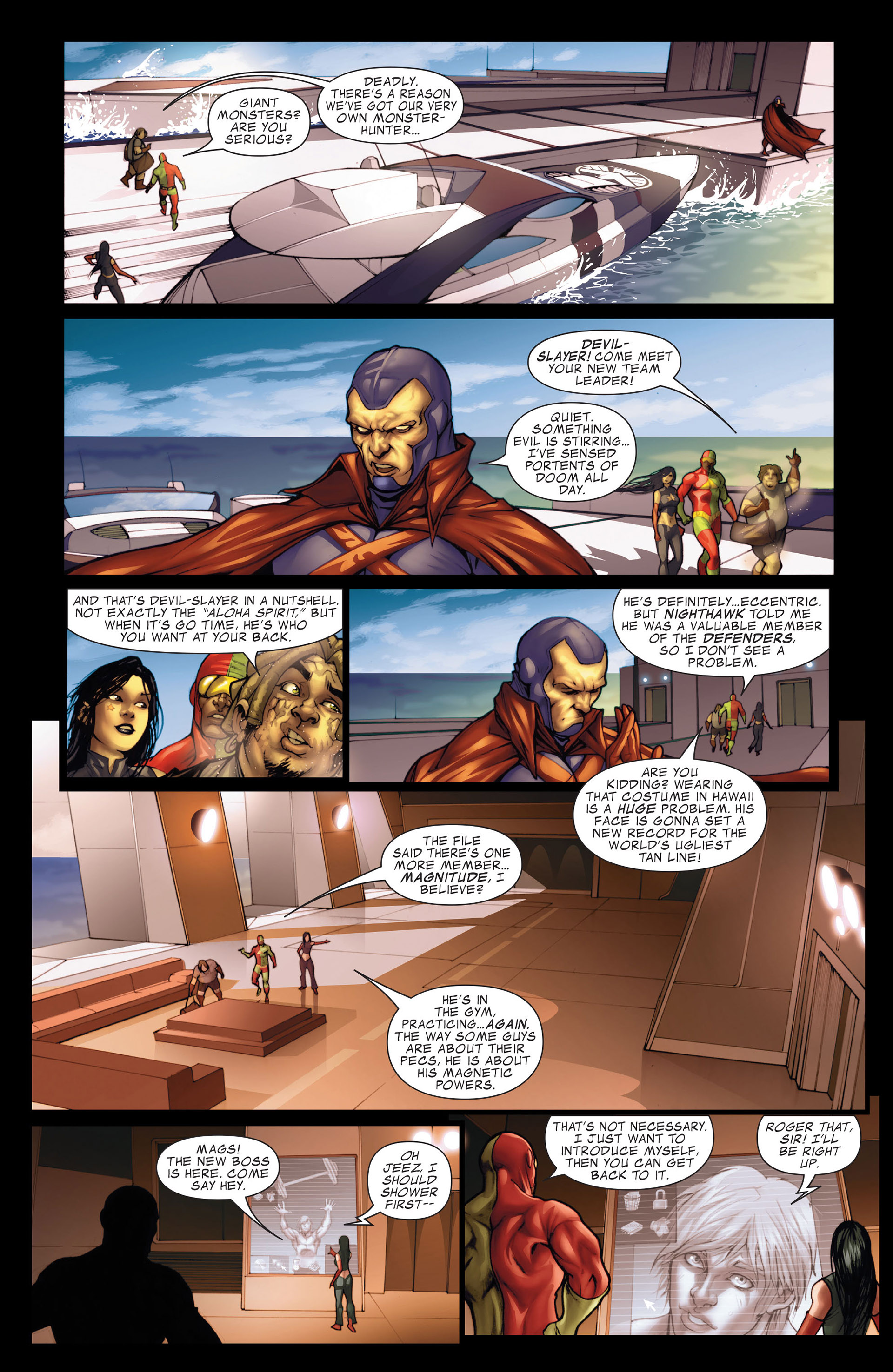 Read online Avengers: The Initiative comic -  Issue #14 - 12